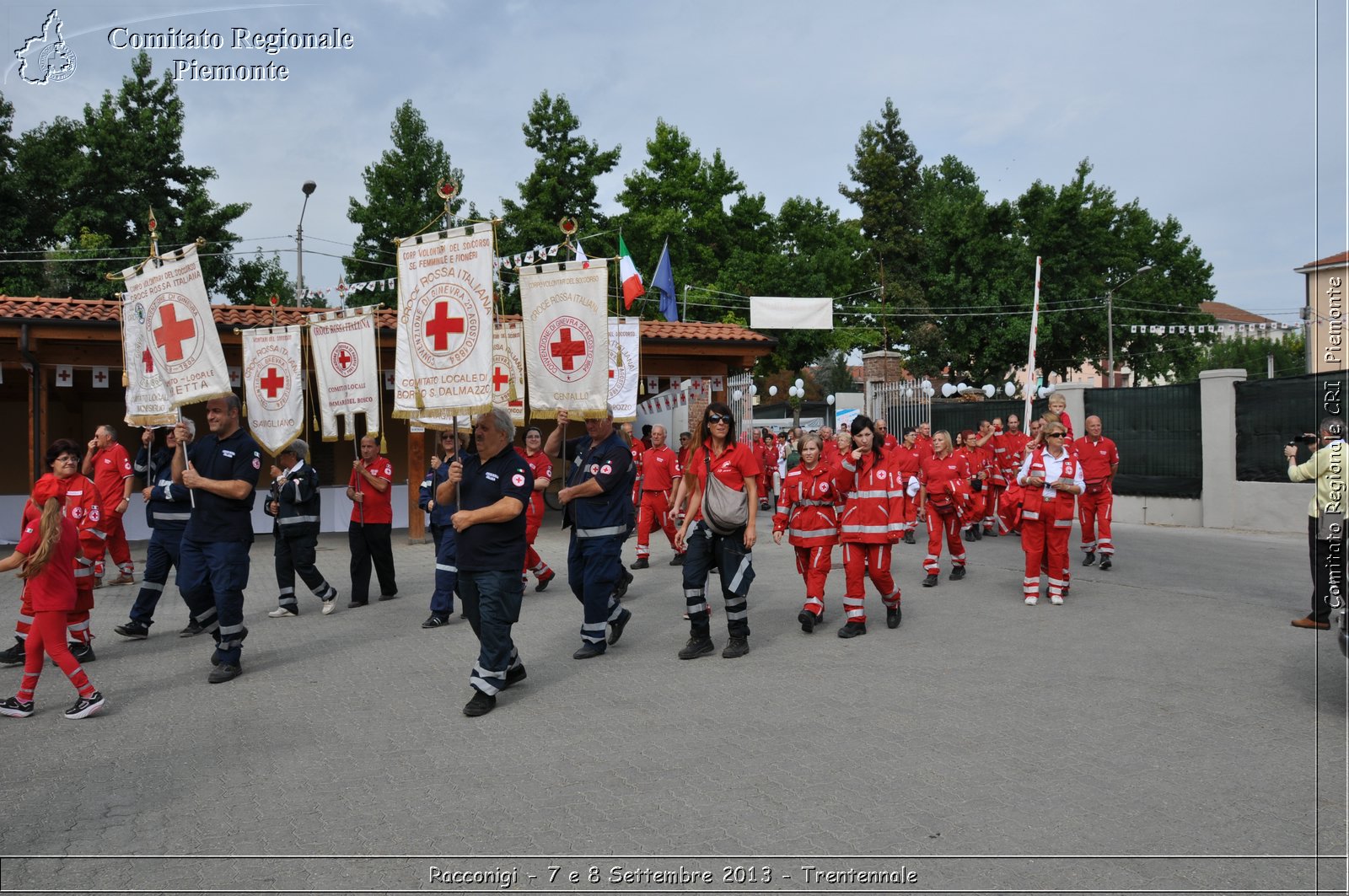 Racconigi - 7 e 8 Settembre 2013 - Trentennale - Croce Rossa Italiana - Comitato Regionale del Piemonte