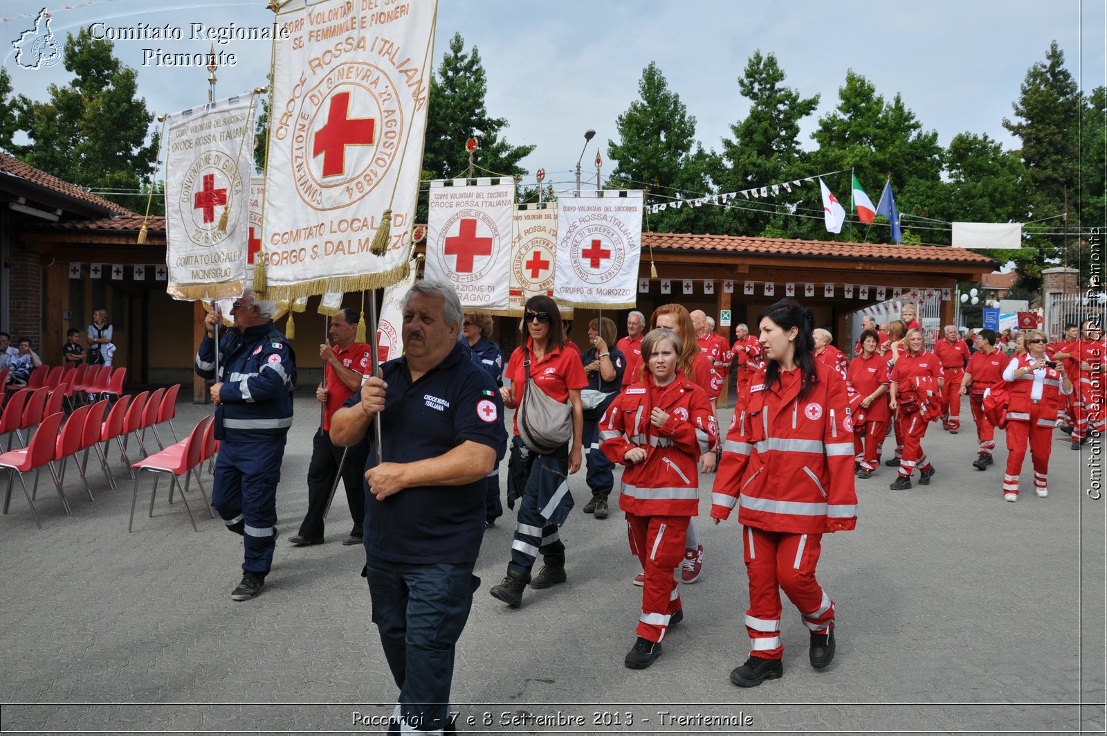 Racconigi - 7 e 8 Settembre 2013 - Trentennale - Croce Rossa Italiana - Comitato Regionale del Piemonte