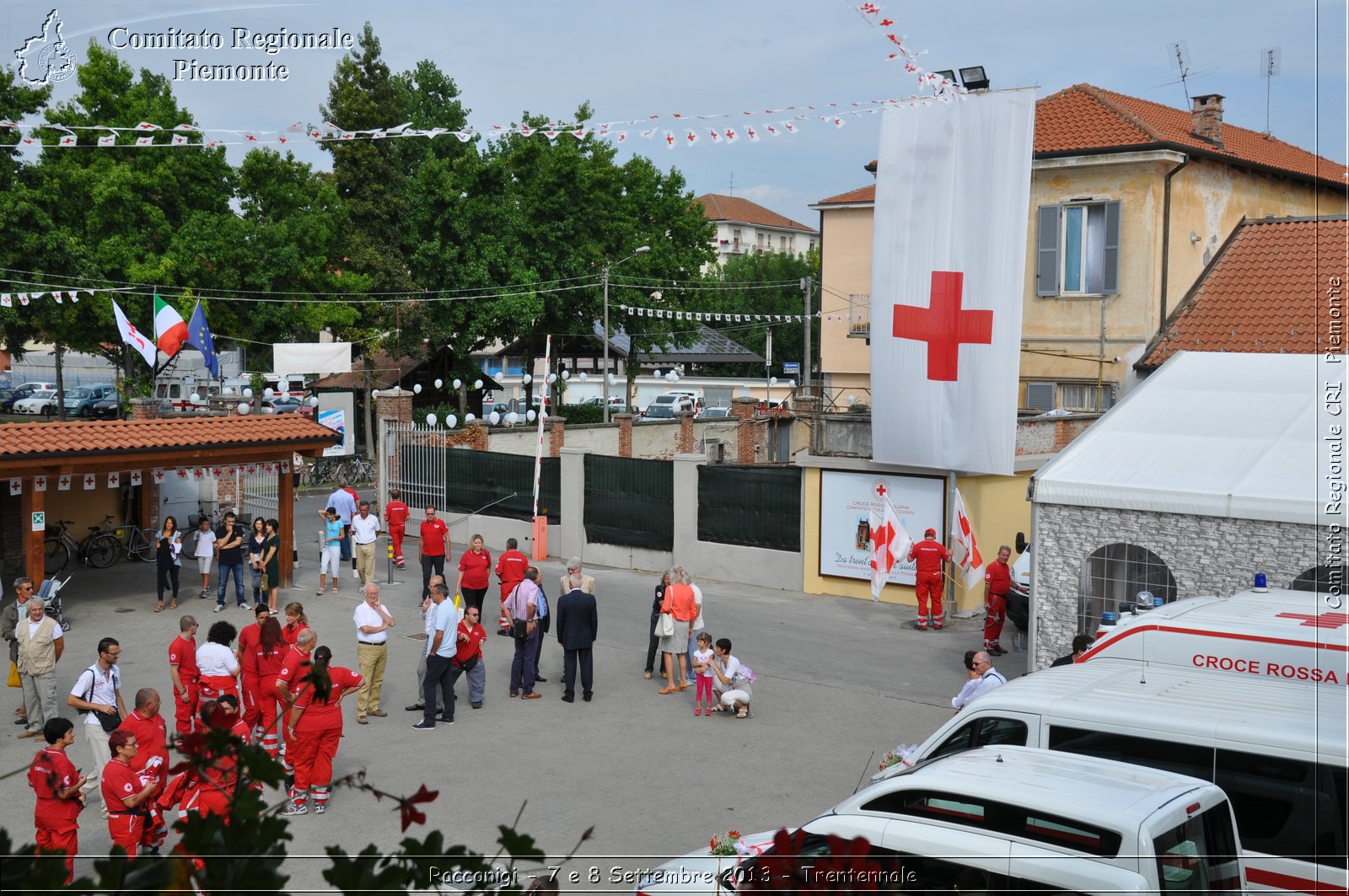 Racconigi - 7 e 8 Settembre 2013 - Trentennale - Croce Rossa Italiana - Comitato Regionale del Piemonte