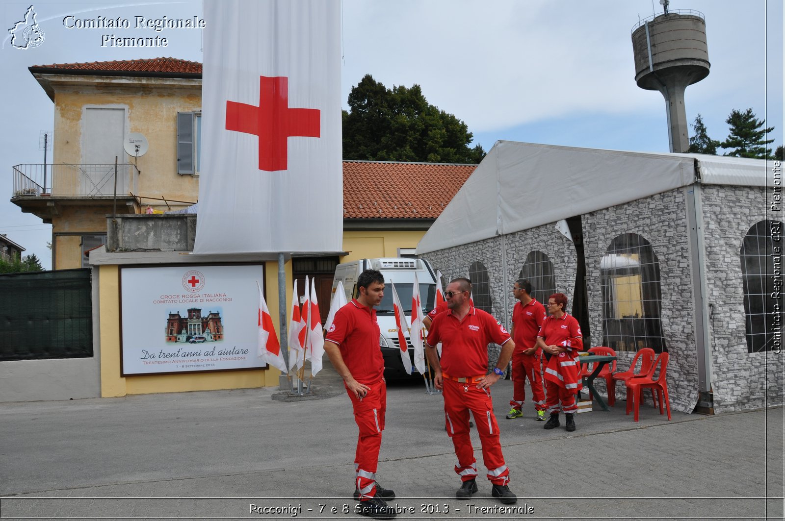 Racconigi - 7 e 8 Settembre 2013 - Trentennale - Croce Rossa Italiana - Comitato Regionale del Piemonte