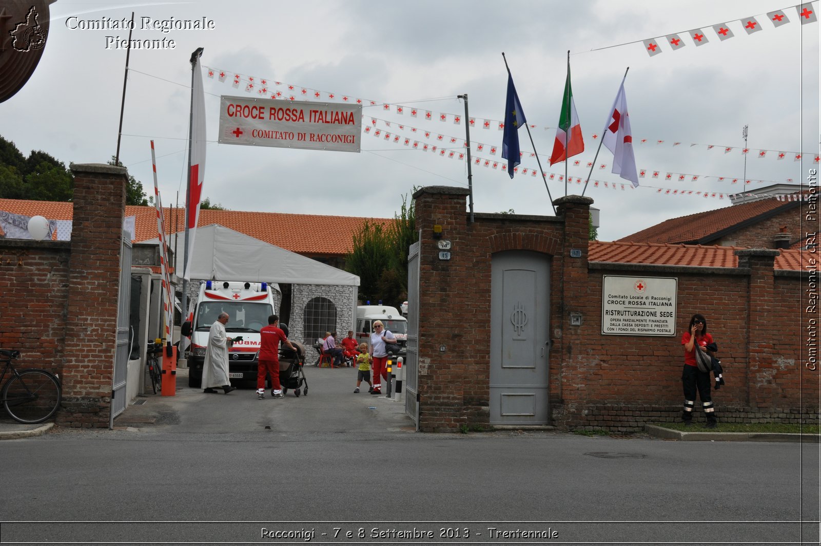 Racconigi - 7 e 8 Settembre 2013 - Trentennale - Croce Rossa Italiana - Comitato Regionale del Piemonte