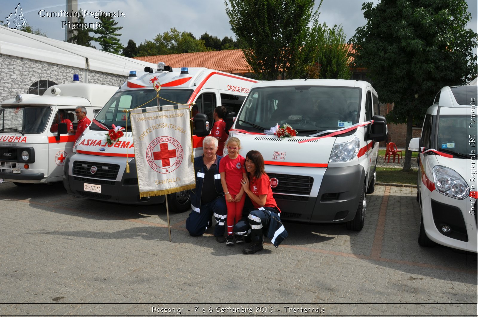 Racconigi - 7 e 8 Settembre 2013 - Trentennale - Croce Rossa Italiana - Comitato Regionale del Piemonte