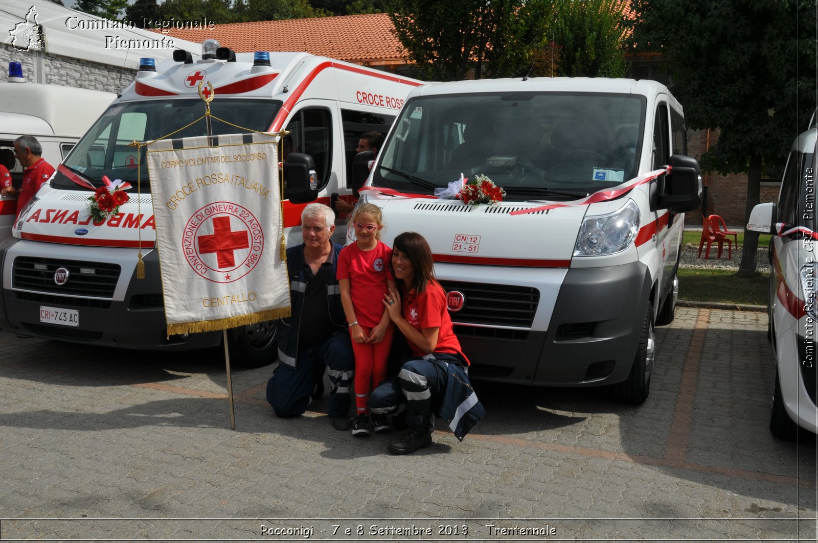 Racconigi - 7 e 8 Settembre 2013 - Trentennale - Croce Rossa Italiana - Comitato Regionale del Piemonte