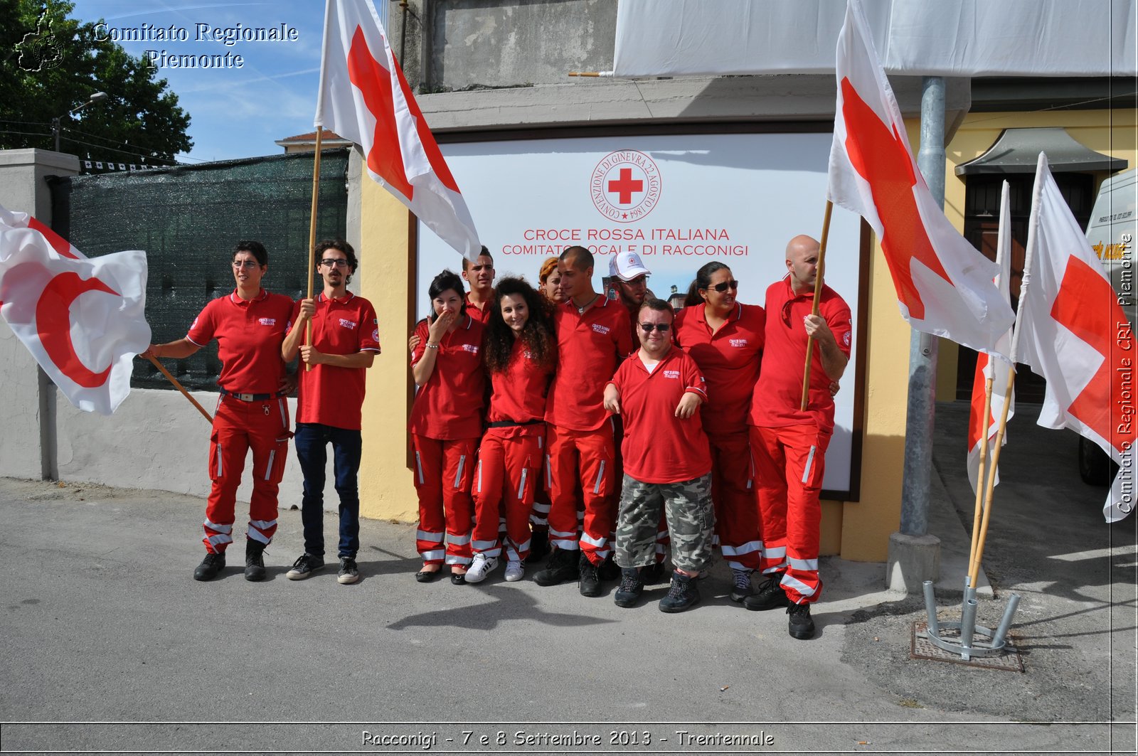 Racconigi - 7 e 8 Settembre 2013 - Trentennale - Croce Rossa Italiana - Comitato Regionale del Piemonte