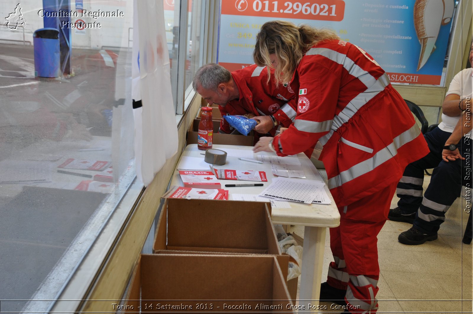 Torino - 14 Settembre 2013 - Raccolta Alimenti Croce Rossa Carefour - Croce Rossa Italiana - Comitato Regionale del Piemonte