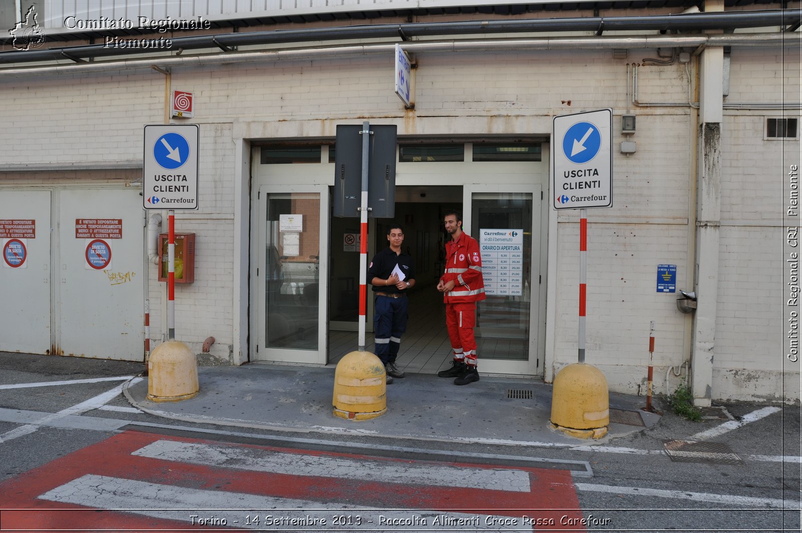 Torino - 14 Settembre 2013 - Raccolta Alimenti Croce Rossa Carefour - Croce Rossa Italiana - Comitato Regionale del Piemonte