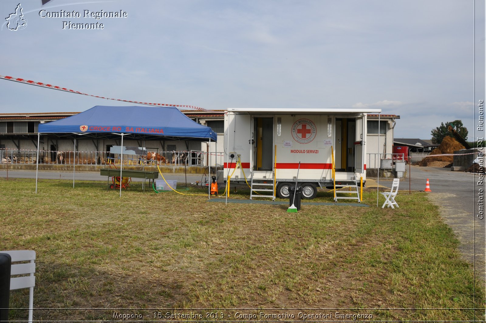 Mappano - 15 Settembre 2013 - Campo Formativo Operatori Emergenza - Croce Rossa Italiana - Comitato Regionale del Piemonte