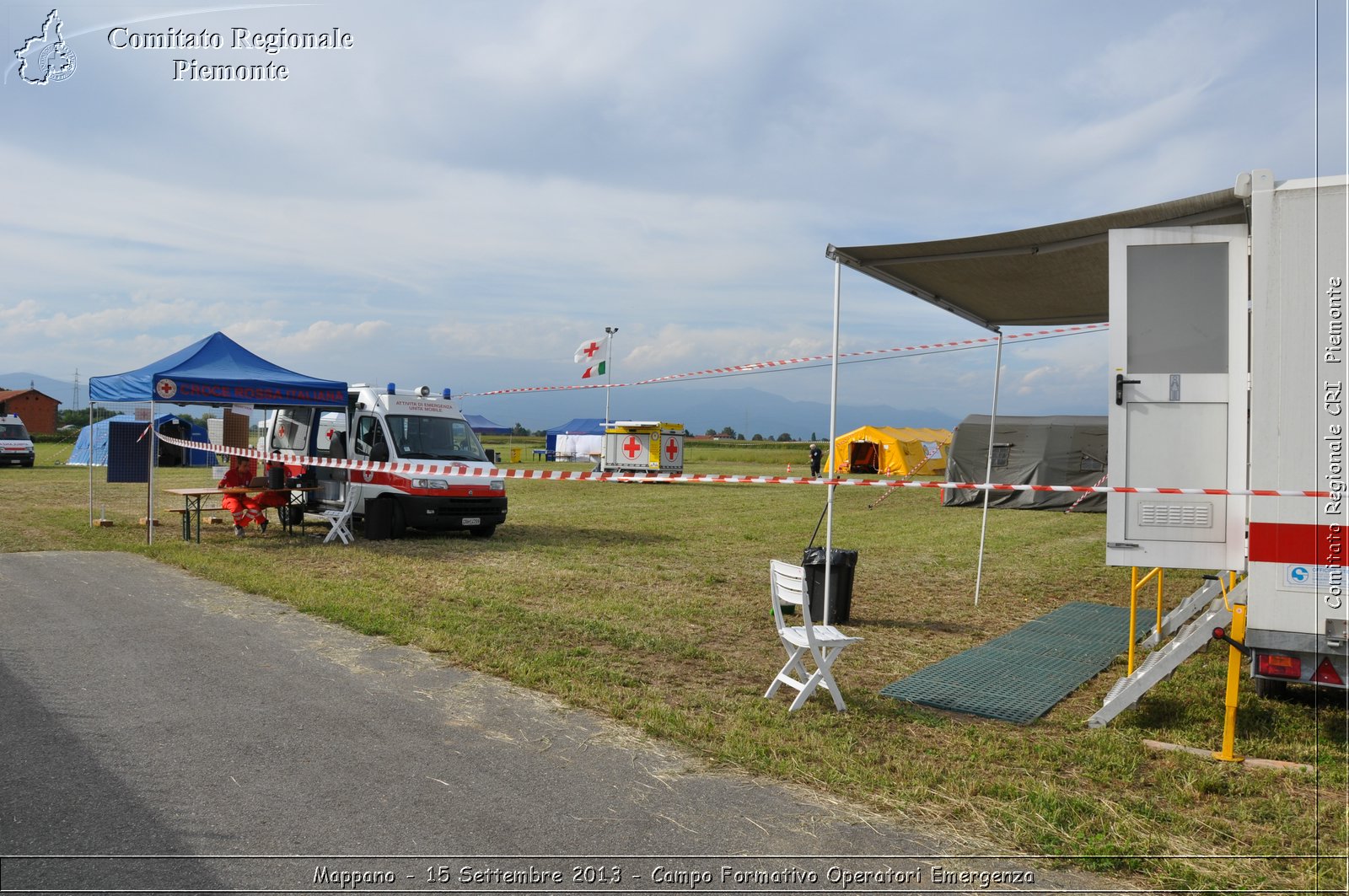 Mappano - 15 Settembre 2013 - Campo Formativo Operatori Emergenza - Croce Rossa Italiana - Comitato Regionale del Piemonte