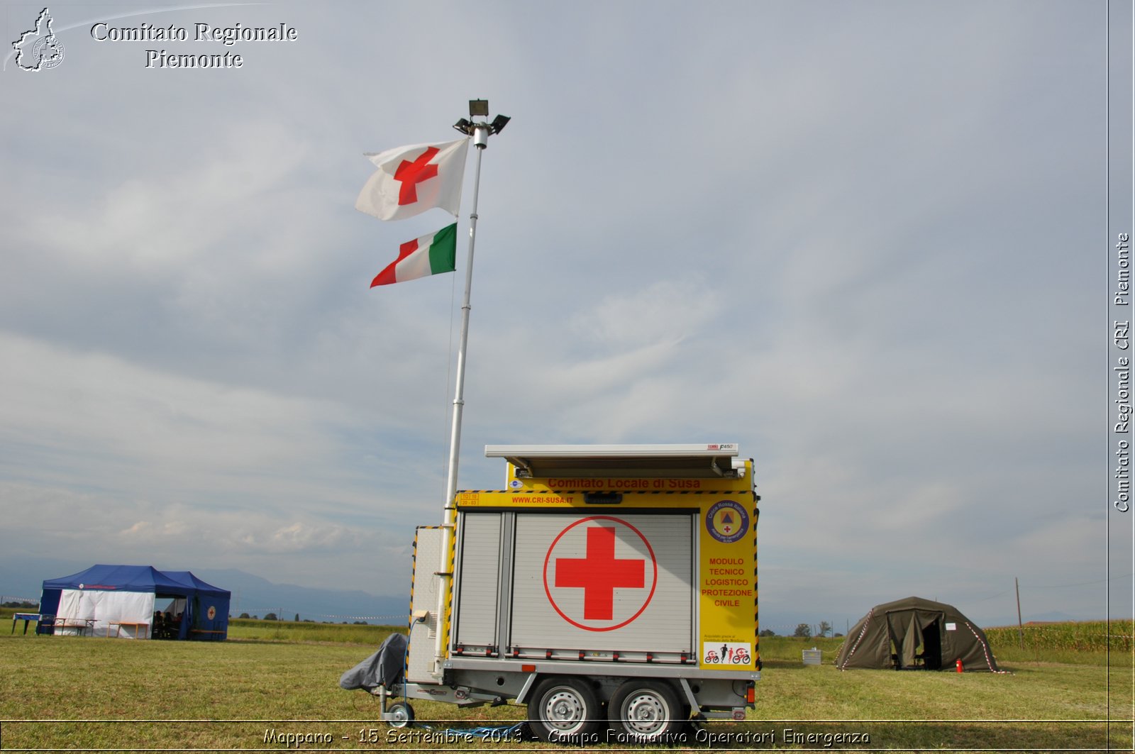 Mappano - 15 Settembre 2013 - Campo Formativo Operatori Emergenza - Croce Rossa Italiana - Comitato Regionale del Piemonte