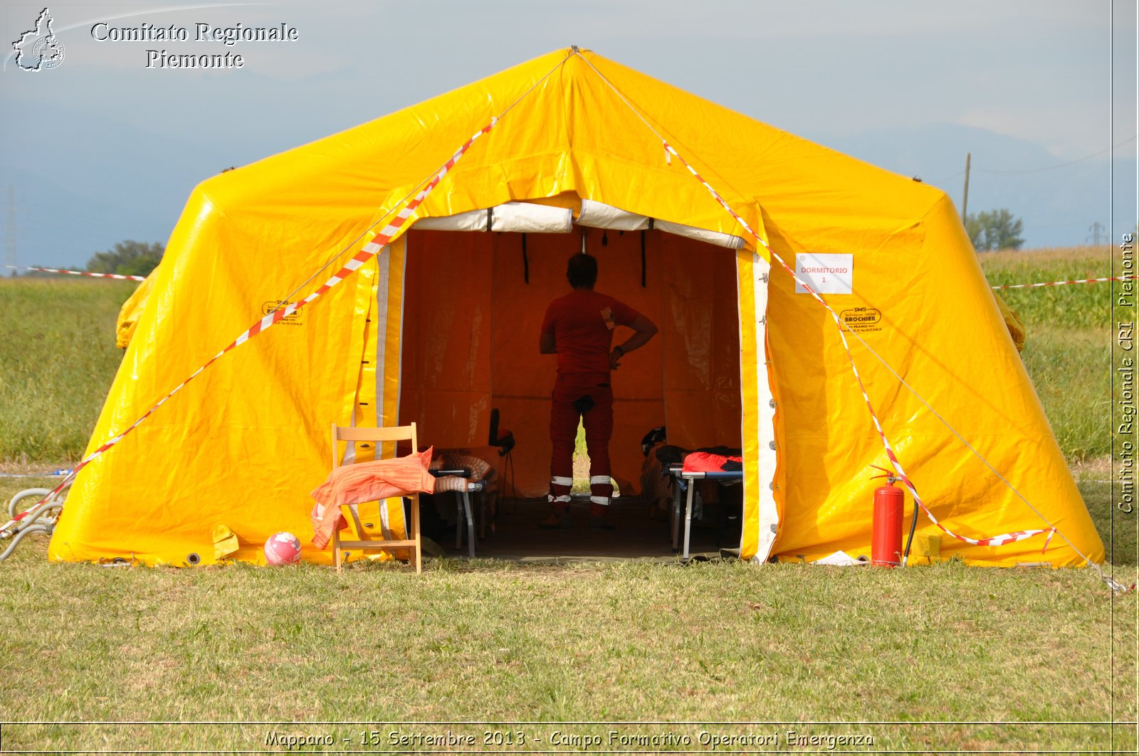 Mappano - 15 Settembre 2013 - Campo Formativo Operatori Emergenza - Croce Rossa Italiana - Comitato Regionale del Piemonte