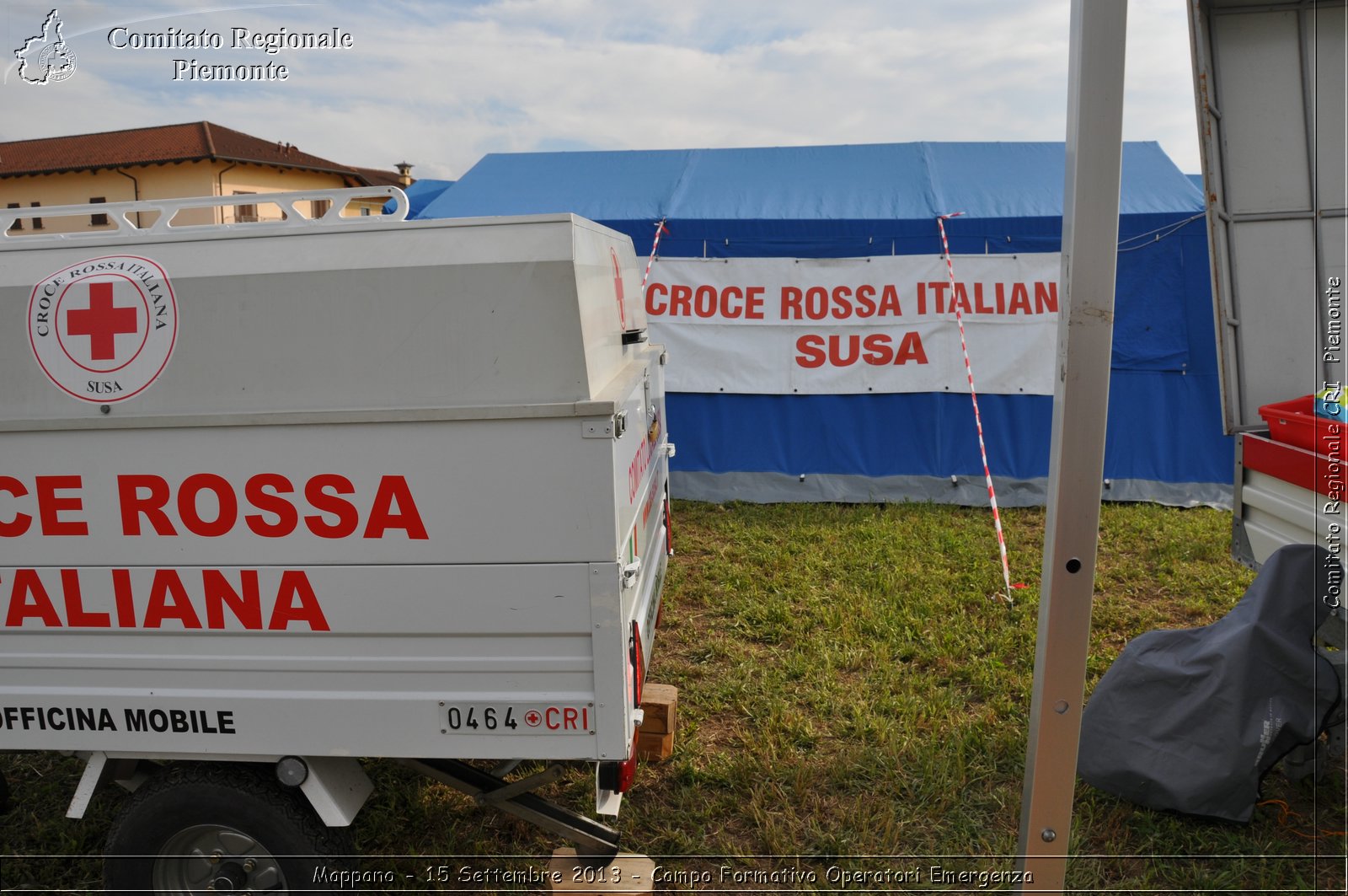 Mappano - 15 Settembre 2013 - Campo Formativo Operatori Emergenza - Croce Rossa Italiana - Comitato Regionale del Piemonte