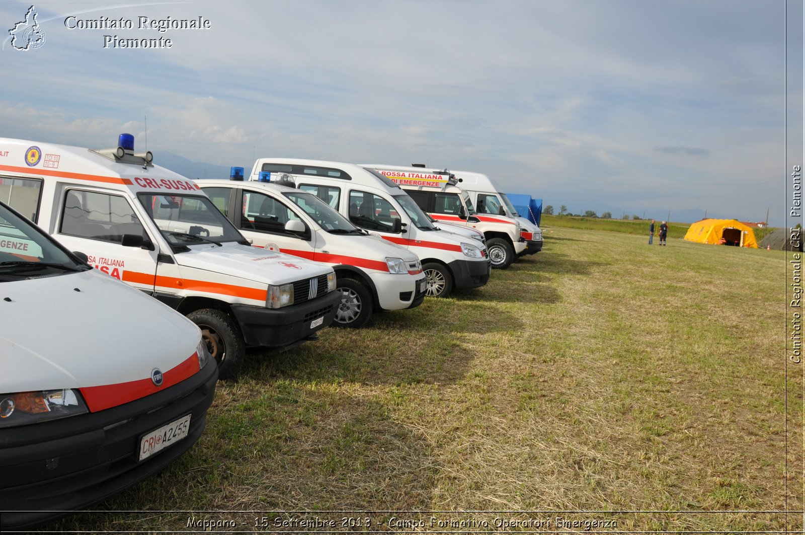 Mappano - 15 Settembre 2013 - Campo Formativo Operatori Emergenza - Croce Rossa Italiana - Comitato Regionale del Piemonte