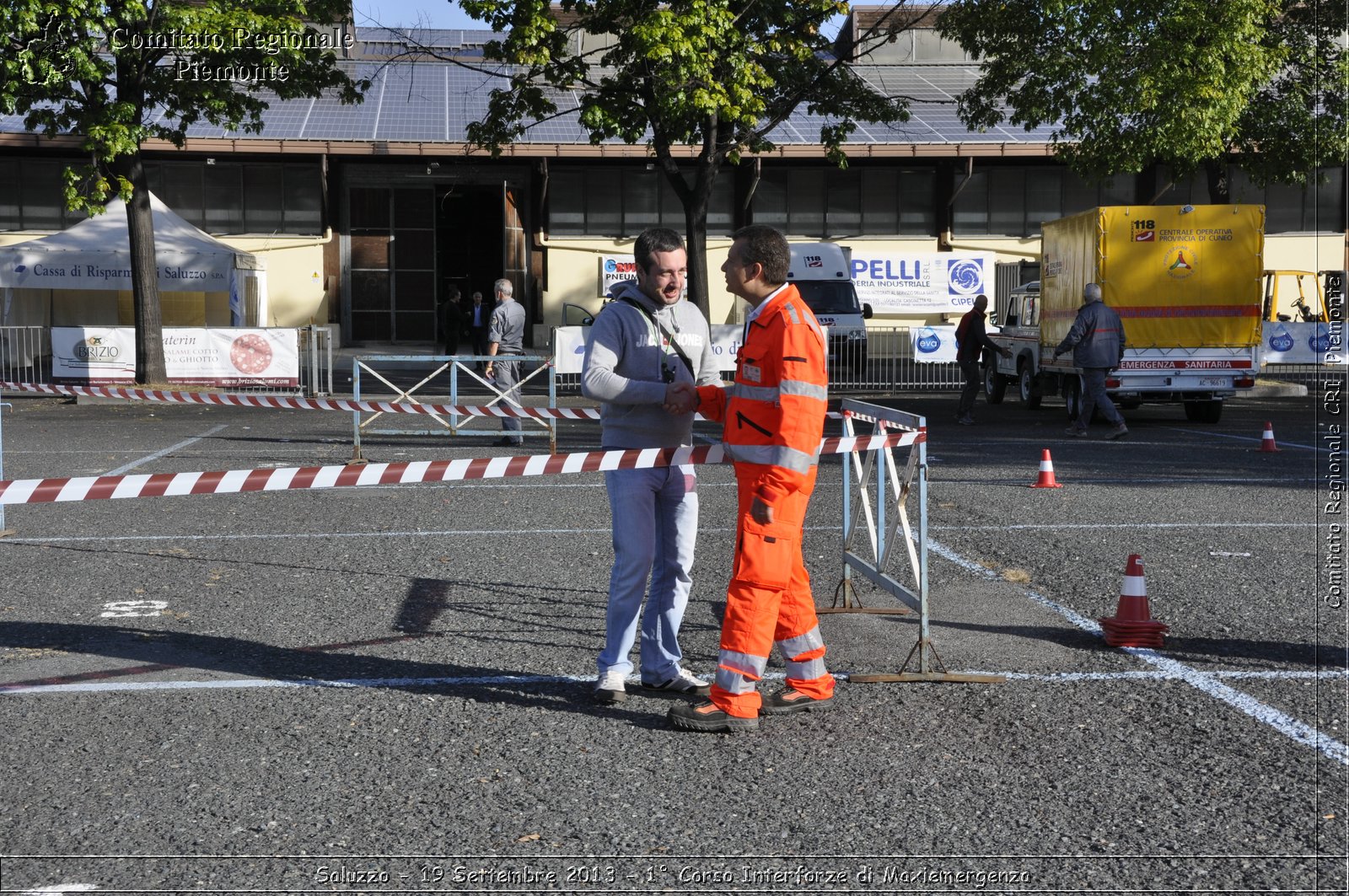 Saluzzo - 19 Settembre 2013 - 1 Corso Interforze di Maxiemergenza - Croce Rossa Italiana - Comitato Regionale del Piemonte