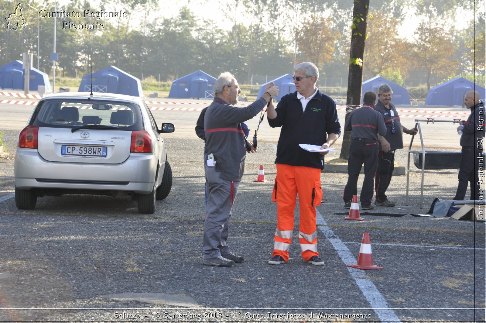 Saluzzo - 19 Settembre 2013 - 1 Corso Interforze di Maxiemergenza - Croce Rossa Italiana - Comitato Regionale del Piemonte