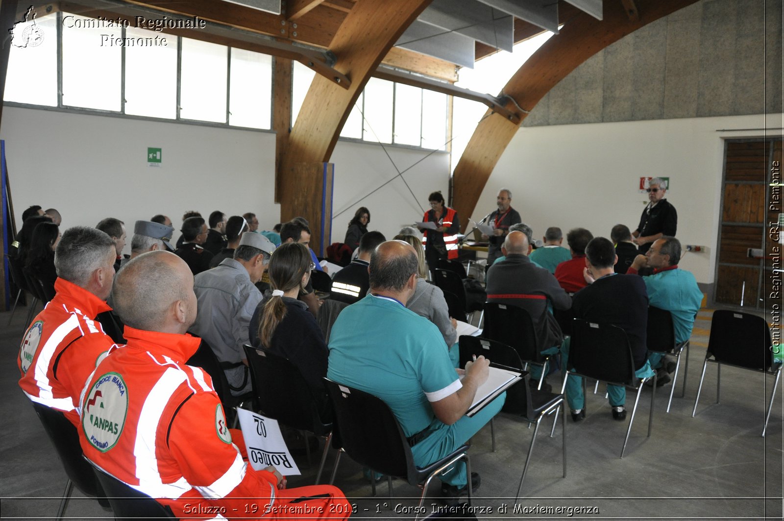 Saluzzo - 19 Settembre 2013 - 1 Corso Interforze di Maxiemergenza - Croce Rossa Italiana - Comitato Regionale del Piemonte