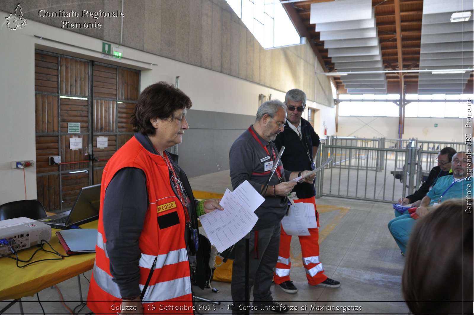 Saluzzo - 19 Settembre 2013 - 1 Corso Interforze di Maxiemergenza - Croce Rossa Italiana - Comitato Regionale del Piemonte