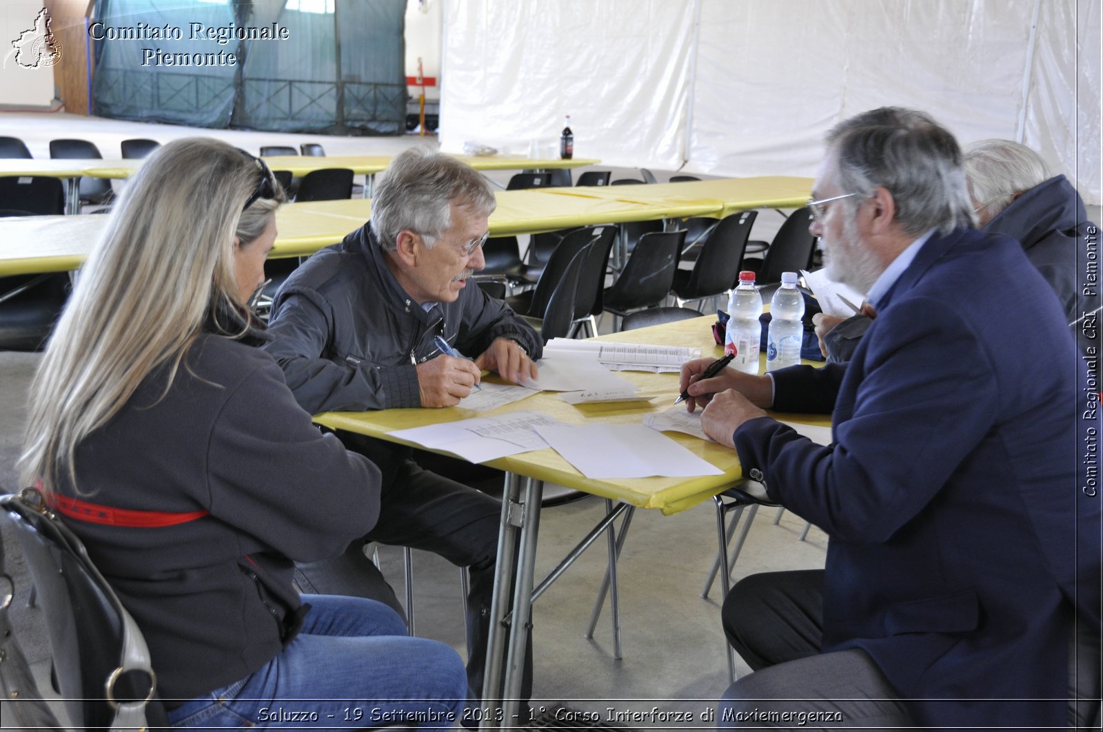 Saluzzo - 19 Settembre 2013 - 1 Corso Interforze di Maxiemergenza - Croce Rossa Italiana - Comitato Regionale del Piemonte