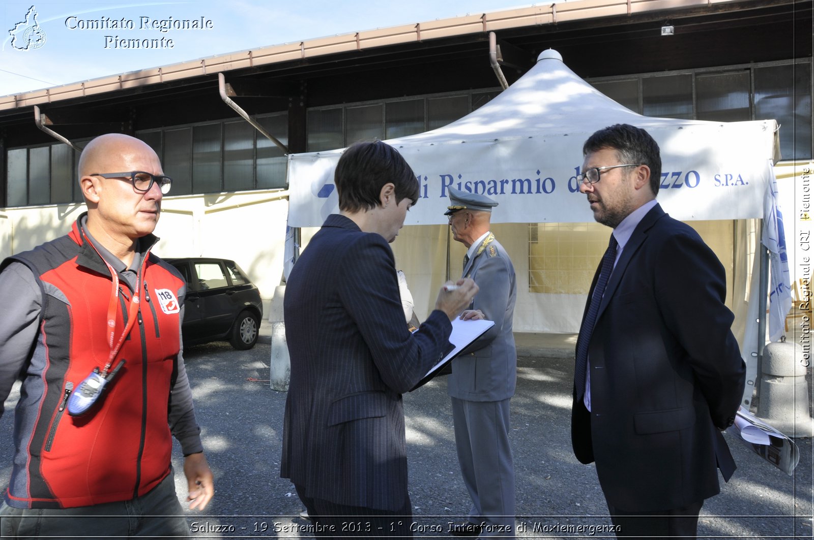 Saluzzo - 19 Settembre 2013 - 1 Corso Interforze di Maxiemergenza - Croce Rossa Italiana - Comitato Regionale del Piemonte