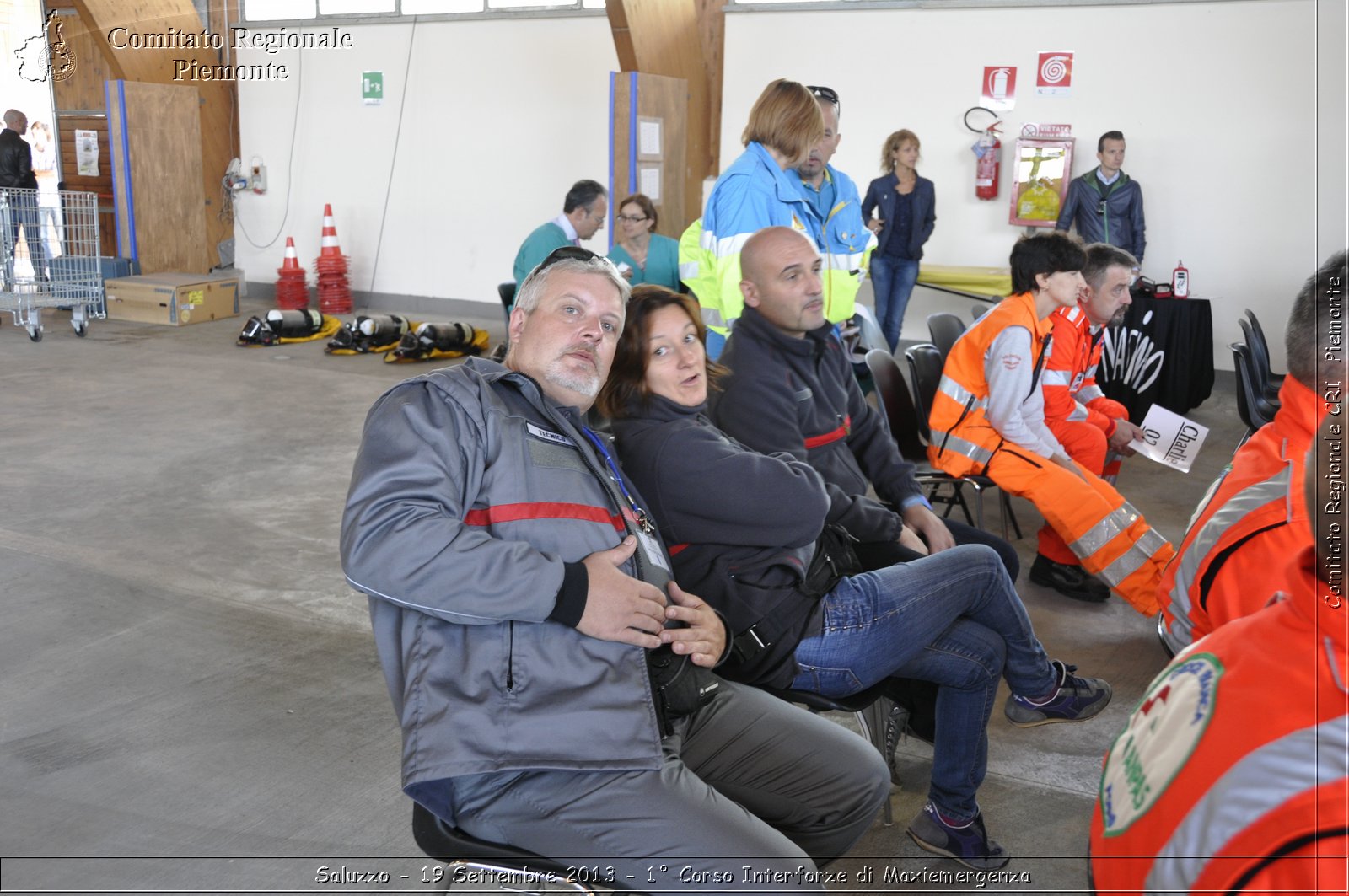 Saluzzo - 19 Settembre 2013 - 1 Corso Interforze di Maxiemergenza - Croce Rossa Italiana - Comitato Regionale del Piemonte