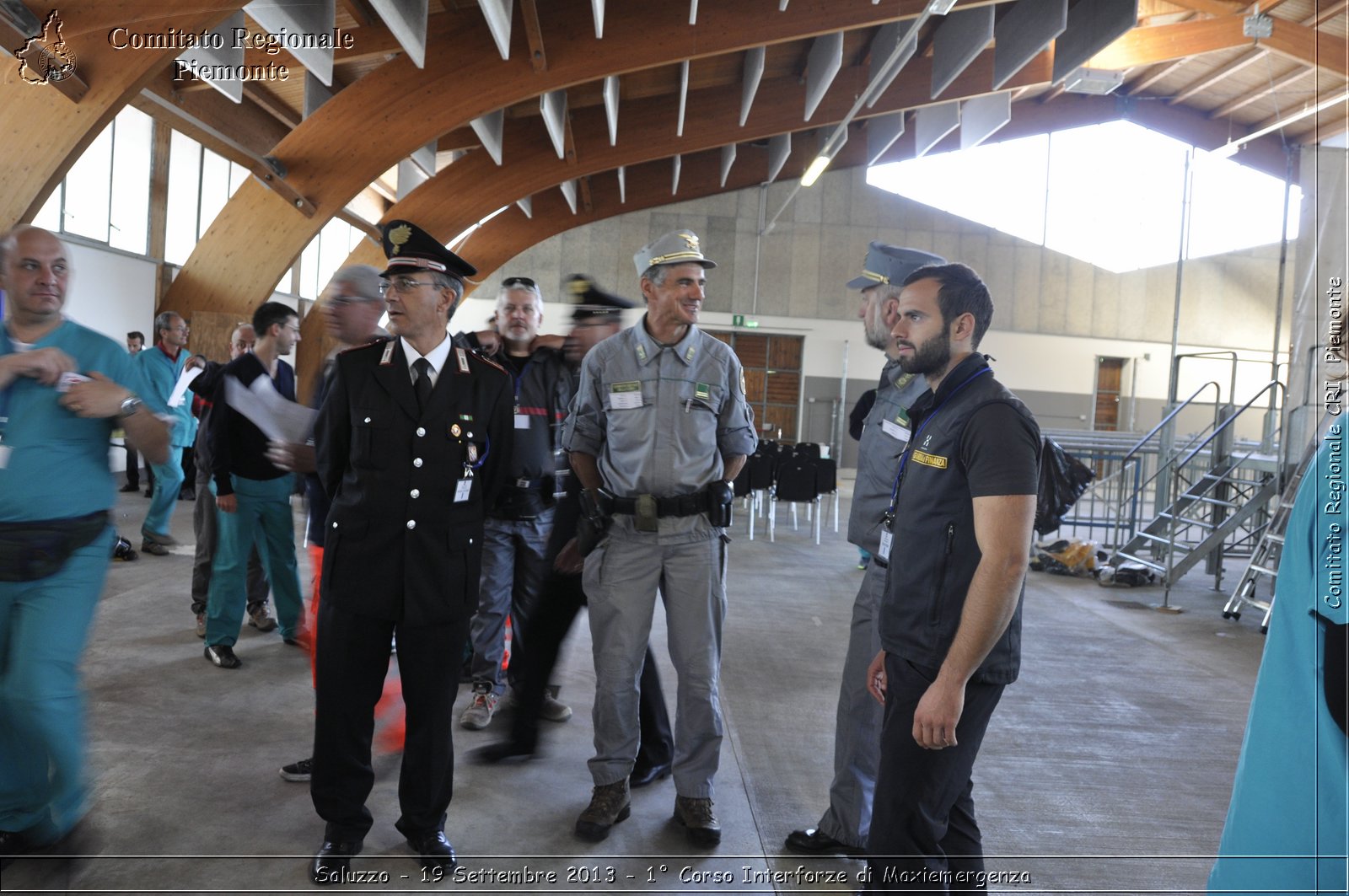 Saluzzo - 19 Settembre 2013 - 1 Corso Interforze di Maxiemergenza - Croce Rossa Italiana - Comitato Regionale del Piemonte
