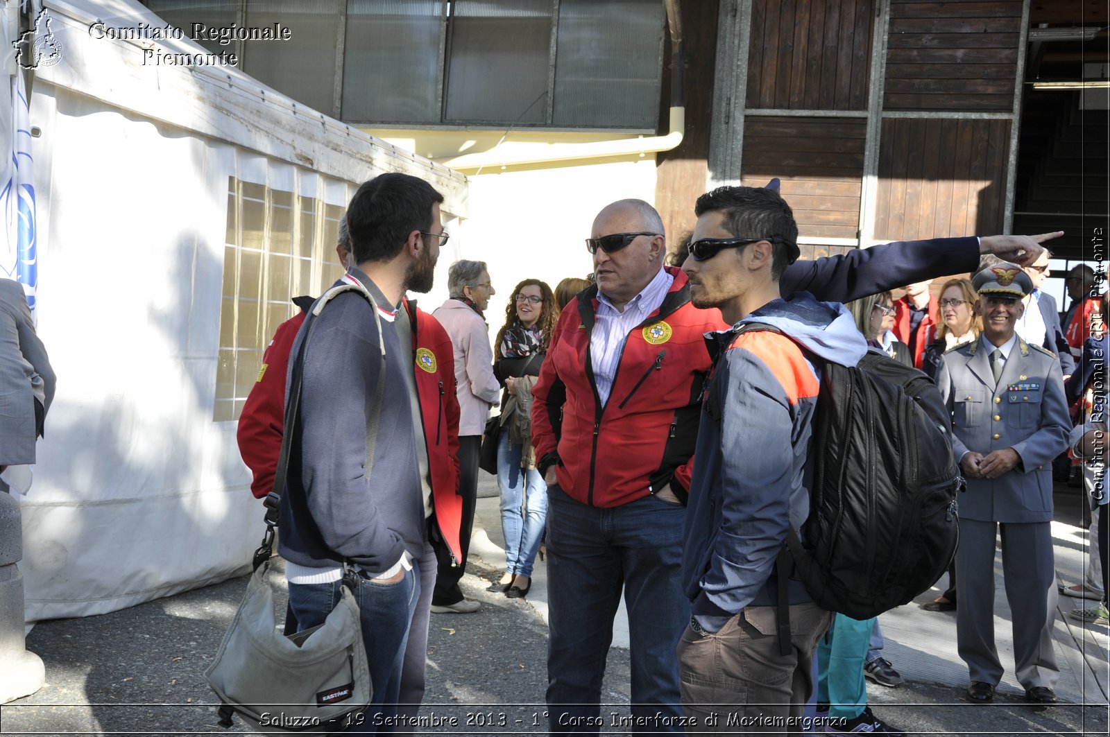 Saluzzo - 19 Settembre 2013 - 1 Corso Interforze di Maxiemergenza - Croce Rossa Italiana - Comitato Regionale del Piemonte