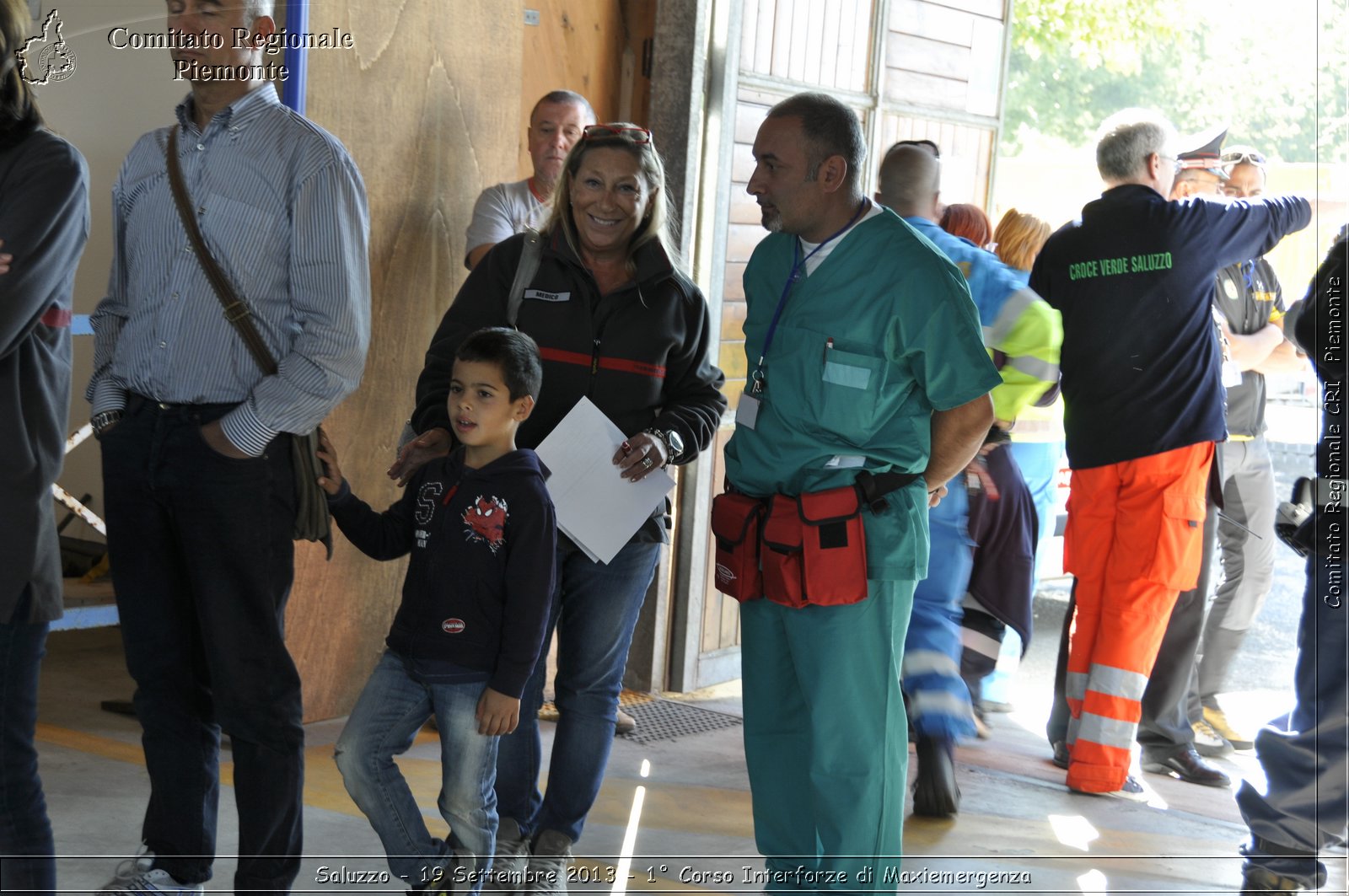 Saluzzo - 19 Settembre 2013 - 1 Corso Interforze di Maxiemergenza - Croce Rossa Italiana - Comitato Regionale del Piemonte