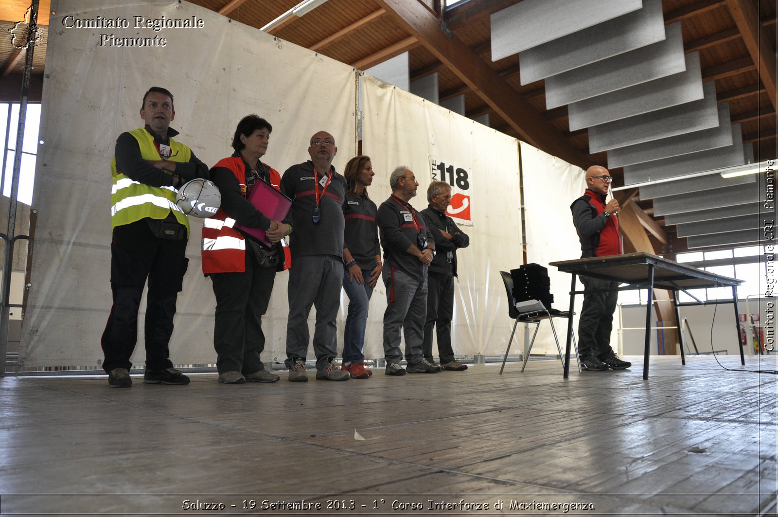 Saluzzo - 19 Settembre 2013 - 1 Corso Interforze di Maxiemergenza - Croce Rossa Italiana - Comitato Regionale del Piemonte