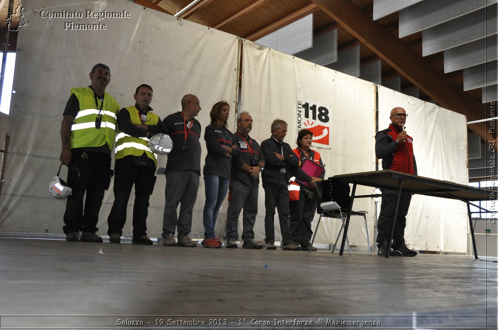 Saluzzo - 19 Settembre 2013 - 1 Corso Interforze di Maxiemergenza - Croce Rossa Italiana - Comitato Regionale del Piemonte