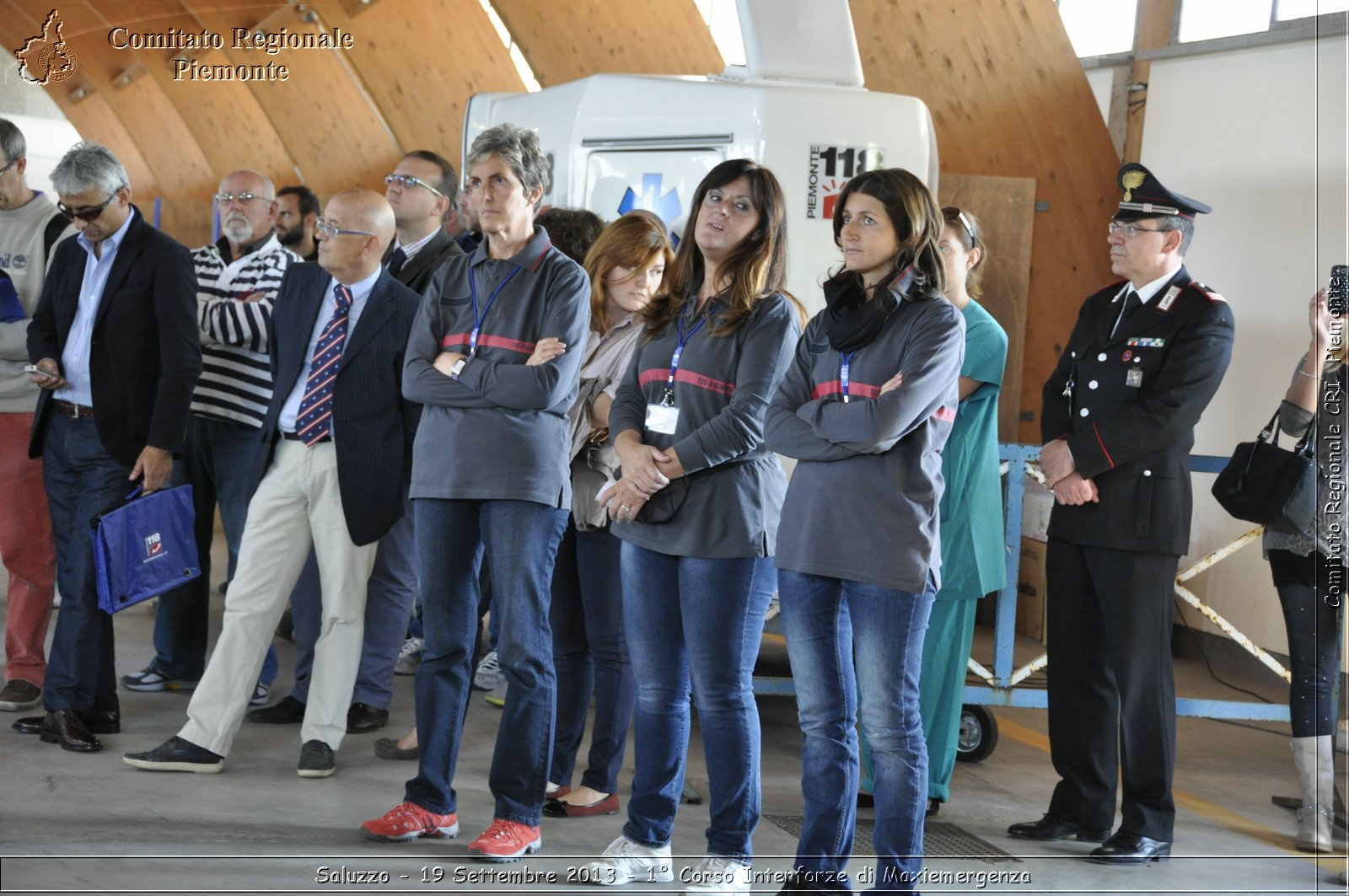 Saluzzo - 19 Settembre 2013 - 1 Corso Interforze di Maxiemergenza - Croce Rossa Italiana - Comitato Regionale del Piemonte