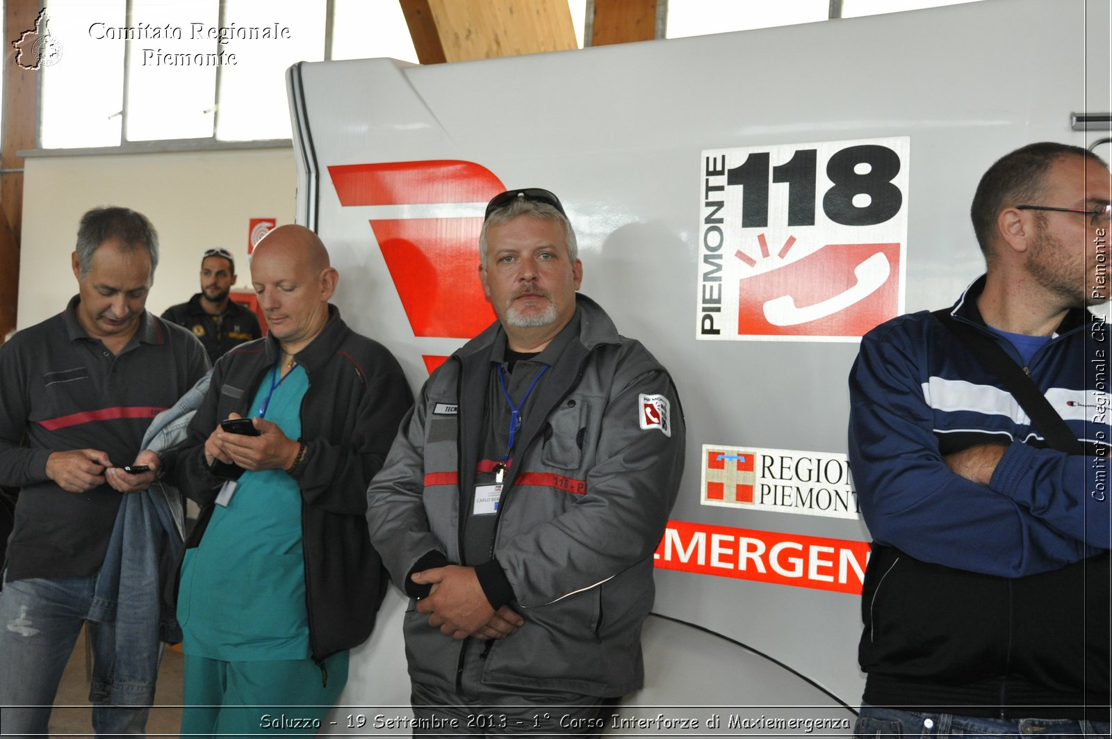 Saluzzo - 19 Settembre 2013 - 1 Corso Interforze di Maxiemergenza - Croce Rossa Italiana - Comitato Regionale del Piemonte