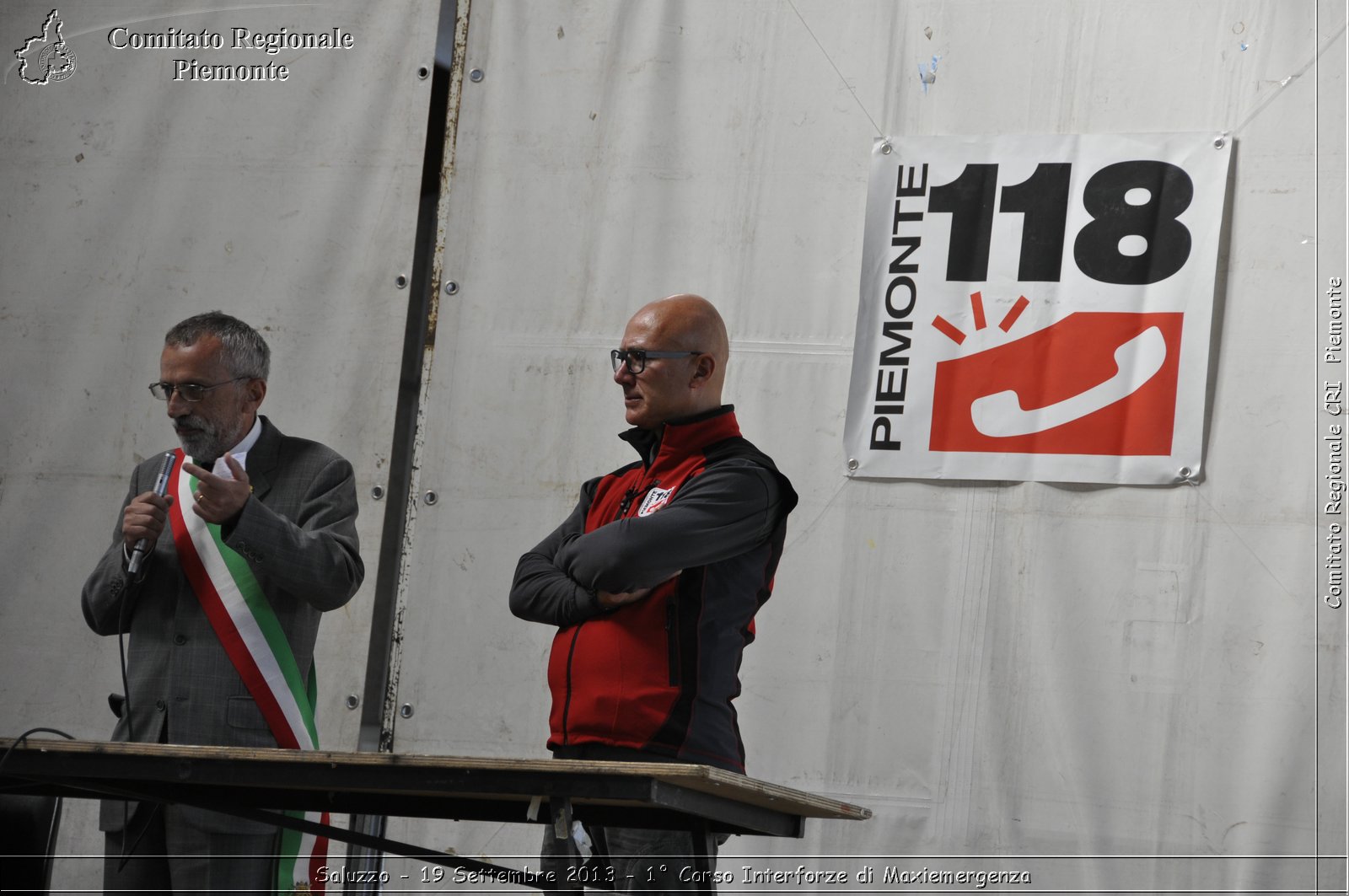 Saluzzo - 19 Settembre 2013 - 1 Corso Interforze di Maxiemergenza - Croce Rossa Italiana - Comitato Regionale del Piemonte