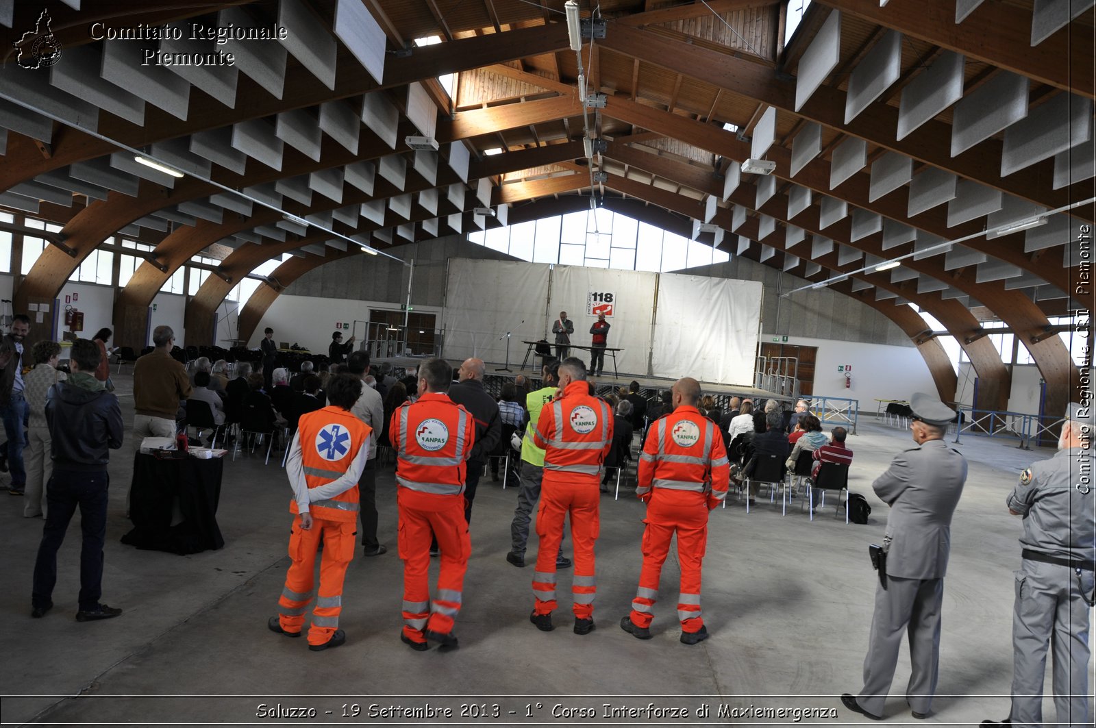 Saluzzo - 19 Settembre 2013 - 1 Corso Interforze di Maxiemergenza - Croce Rossa Italiana - Comitato Regionale del Piemonte