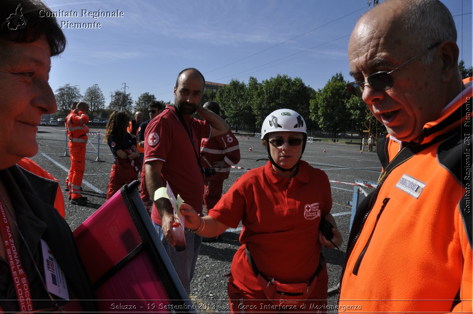 Saluzzo - 19 Settembre 2013 - 1 Corso Interforze di Maxiemergenza - Croce Rossa Italiana - Comitato Regionale del Piemonte