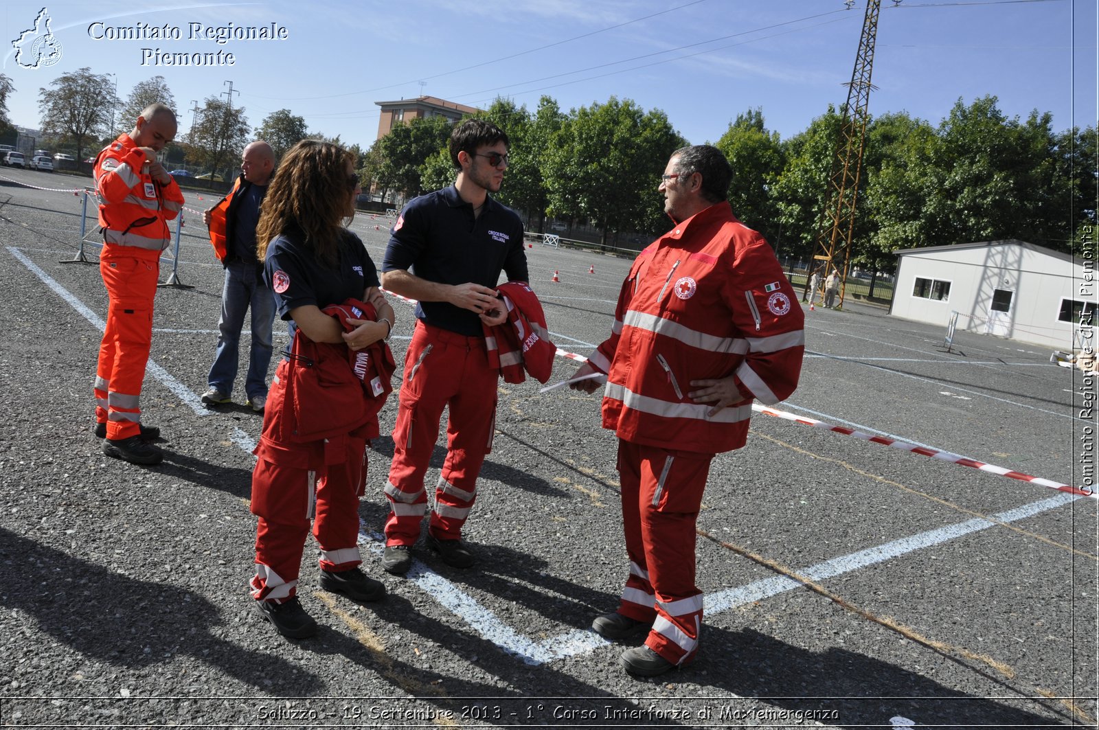 Saluzzo - 19 Settembre 2013 - 1 Corso Interforze di Maxiemergenza - Croce Rossa Italiana - Comitato Regionale del Piemonte