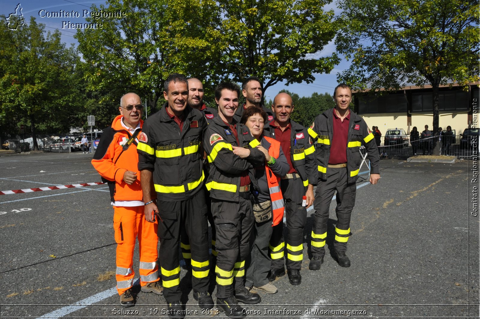 Saluzzo - 19 Settembre 2013 - 1 Corso Interforze di Maxiemergenza - Croce Rossa Italiana - Comitato Regionale del Piemonte