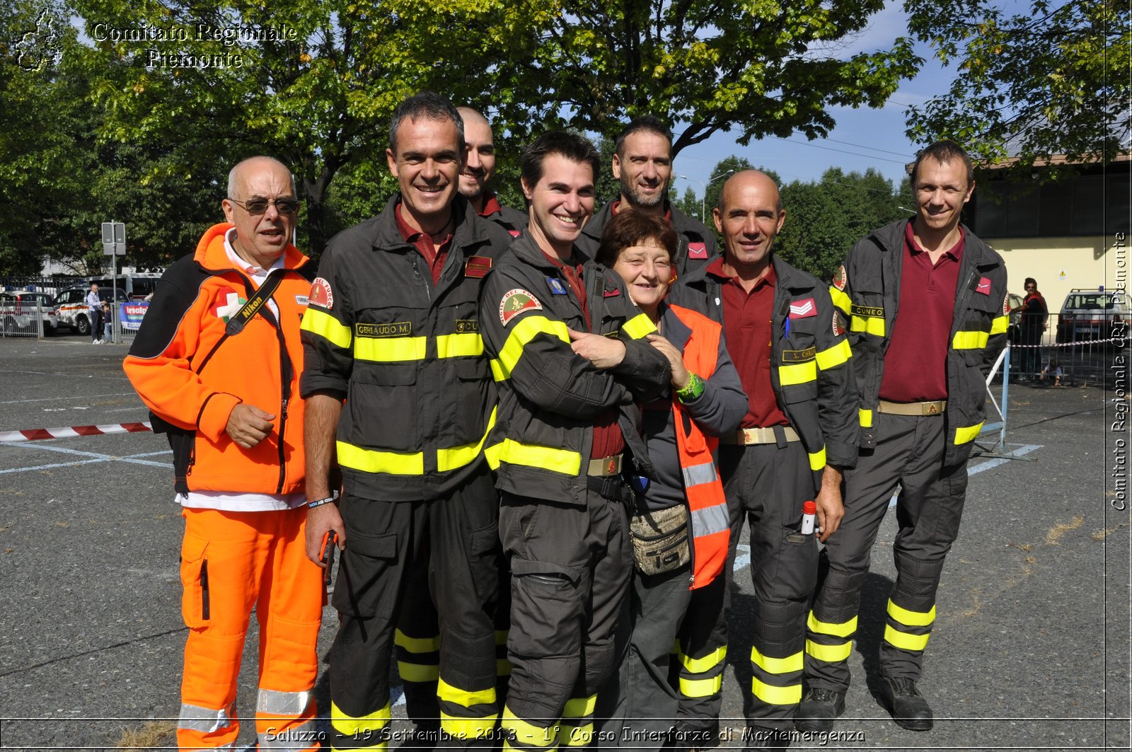 Saluzzo - 19 Settembre 2013 - 1 Corso Interforze di Maxiemergenza - Croce Rossa Italiana - Comitato Regionale del Piemonte