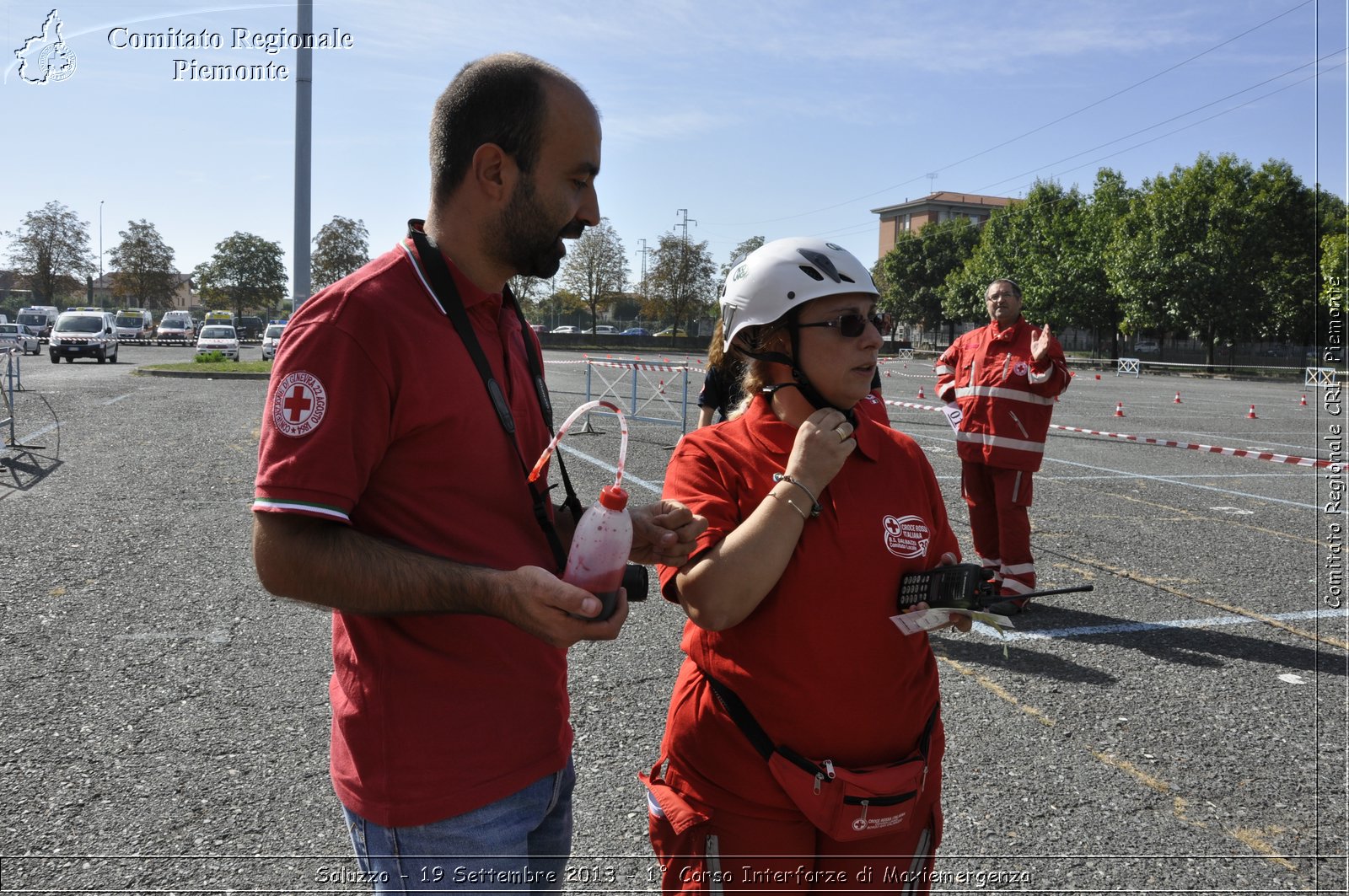 Saluzzo - 19 Settembre 2013 - 1 Corso Interforze di Maxiemergenza - Croce Rossa Italiana - Comitato Regionale del Piemonte