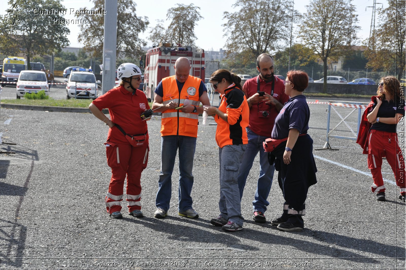 Saluzzo - 19 Settembre 2013 - 1 Corso Interforze di Maxiemergenza - Croce Rossa Italiana - Comitato Regionale del Piemonte