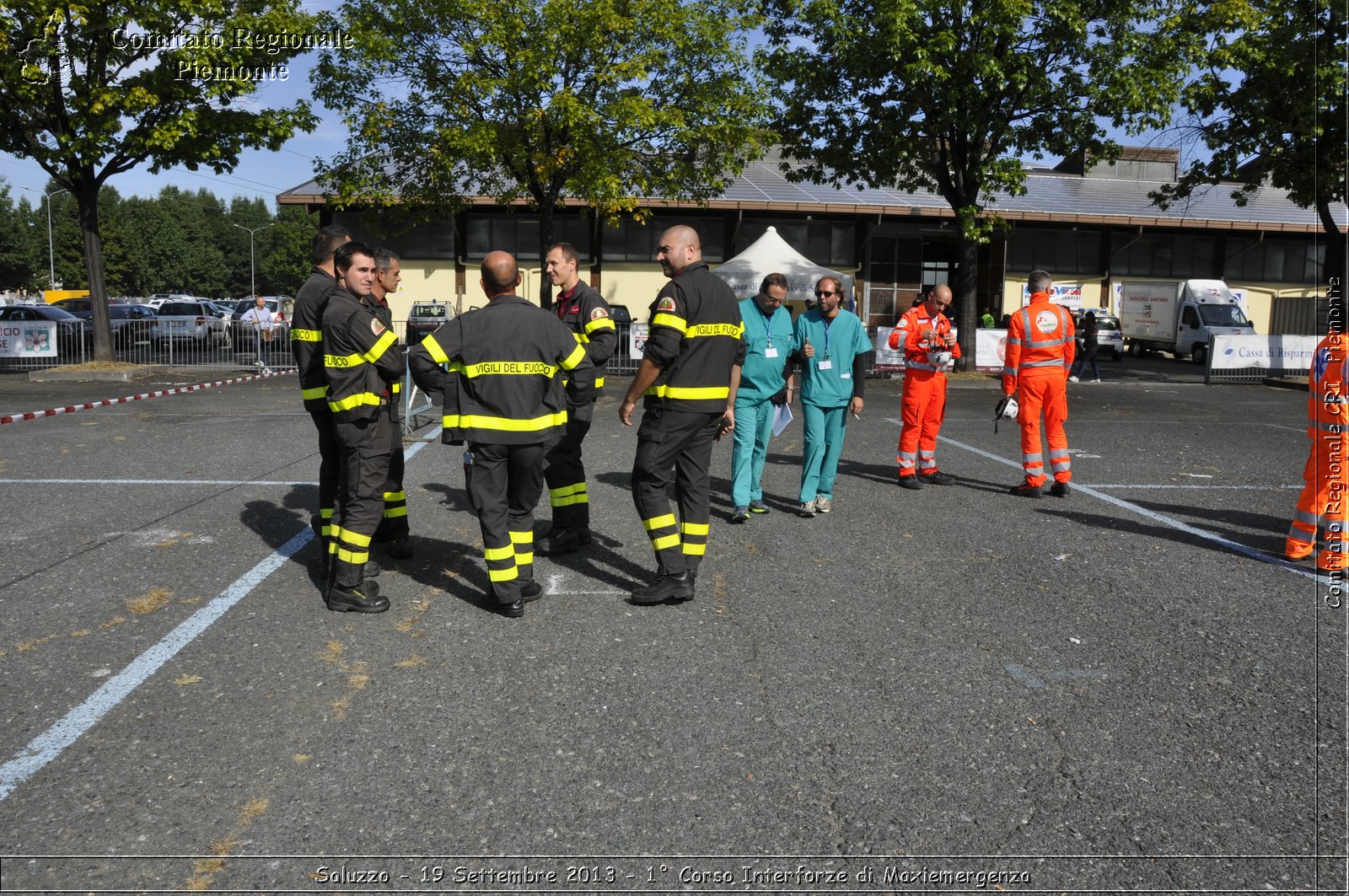 Saluzzo - 19 Settembre 2013 - 1 Corso Interforze di Maxiemergenza - Croce Rossa Italiana - Comitato Regionale del Piemonte