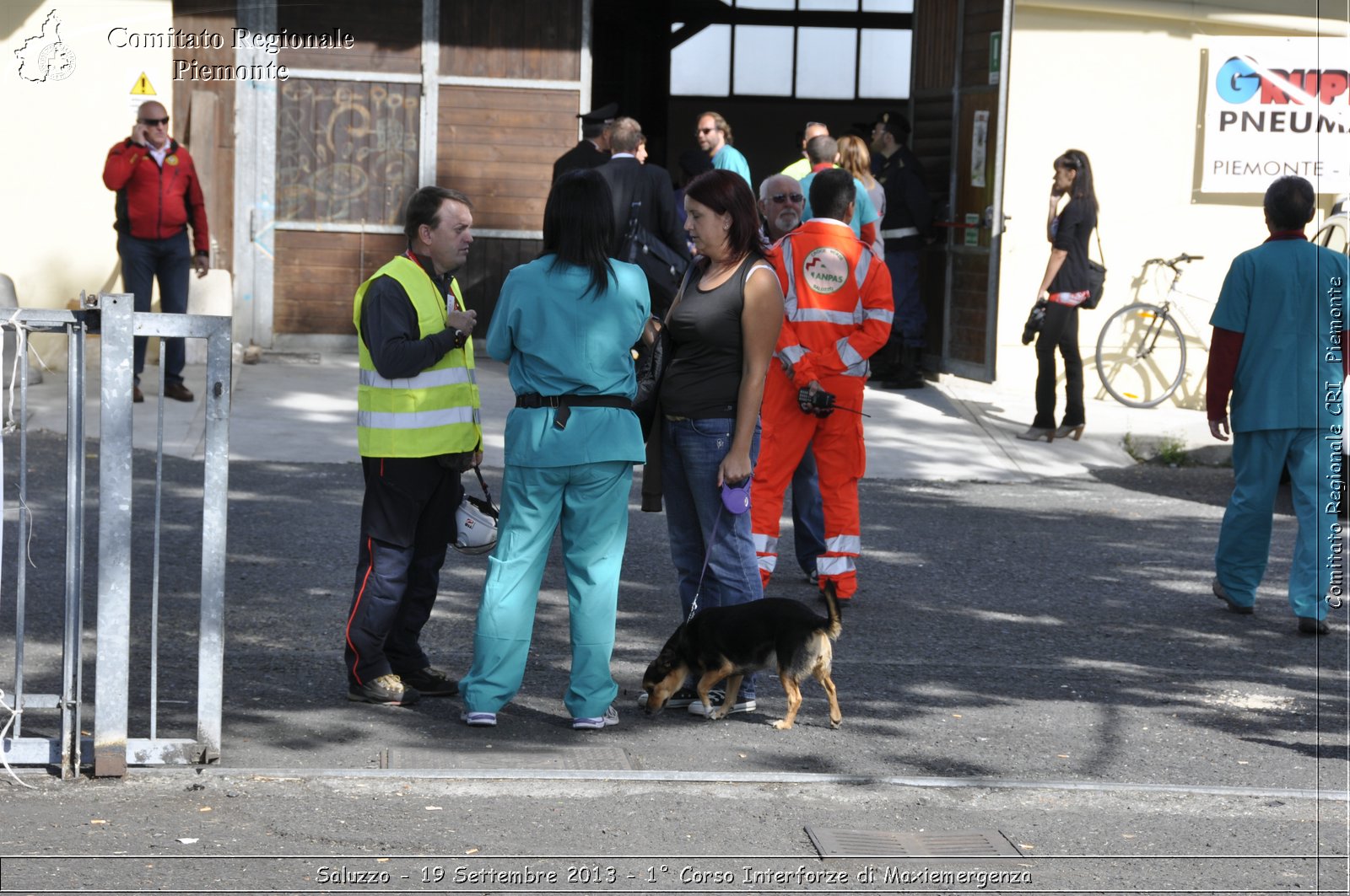 Saluzzo - 19 Settembre 2013 - 1 Corso Interforze di Maxiemergenza - Croce Rossa Italiana - Comitato Regionale del Piemonte