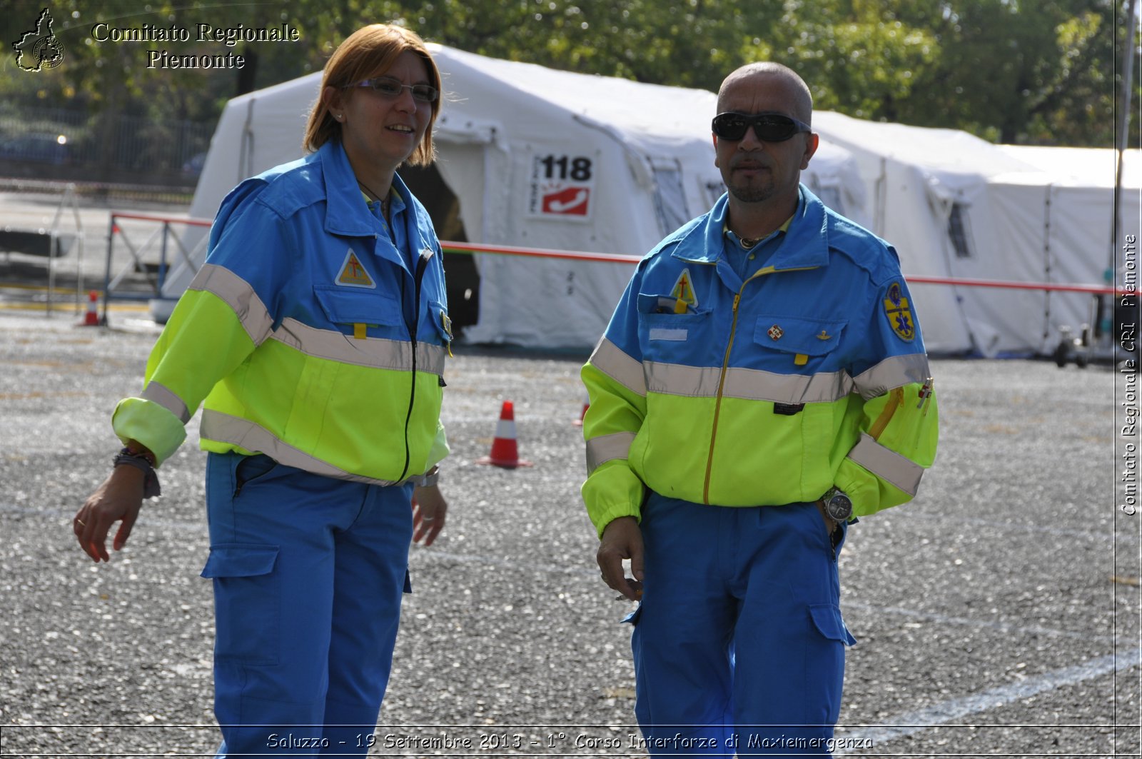 Saluzzo - 19 Settembre 2013 - 1 Corso Interforze di Maxiemergenza - Croce Rossa Italiana - Comitato Regionale del Piemonte