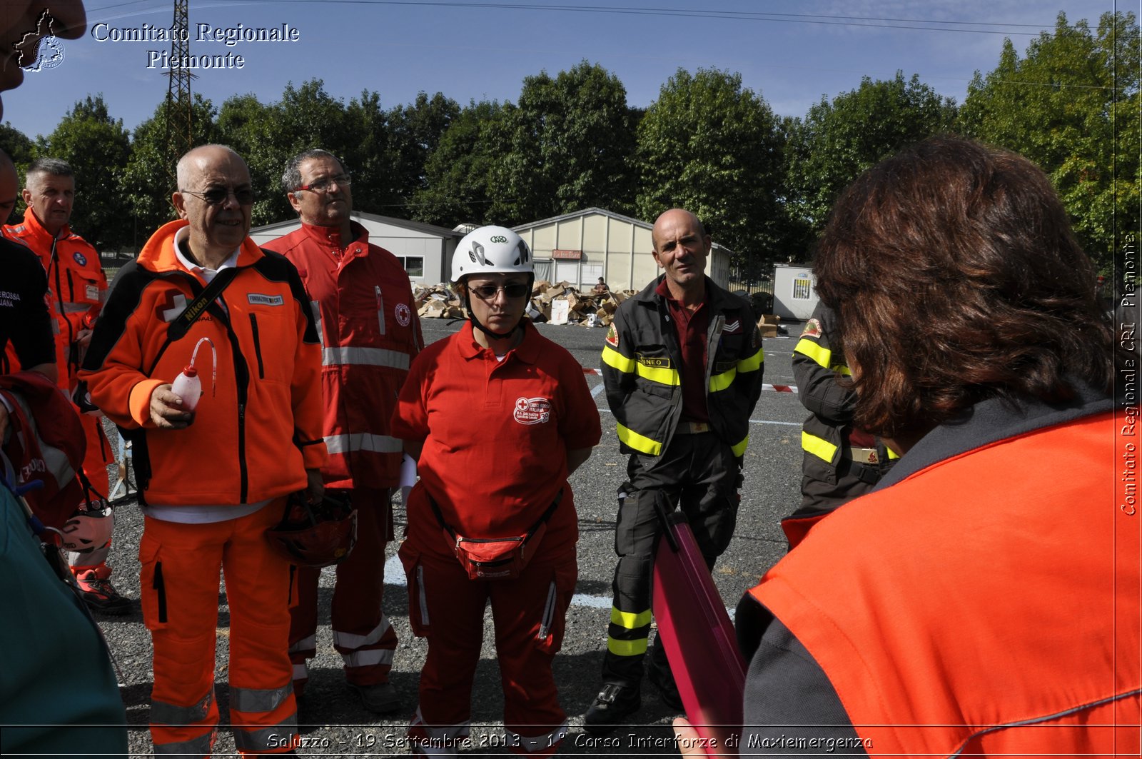 Saluzzo - 19 Settembre 2013 - 1 Corso Interforze di Maxiemergenza - Croce Rossa Italiana - Comitato Regionale del Piemonte