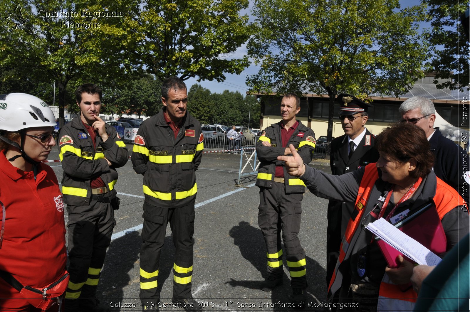 Saluzzo - 19 Settembre 2013 - 1 Corso Interforze di Maxiemergenza - Croce Rossa Italiana - Comitato Regionale del Piemonte