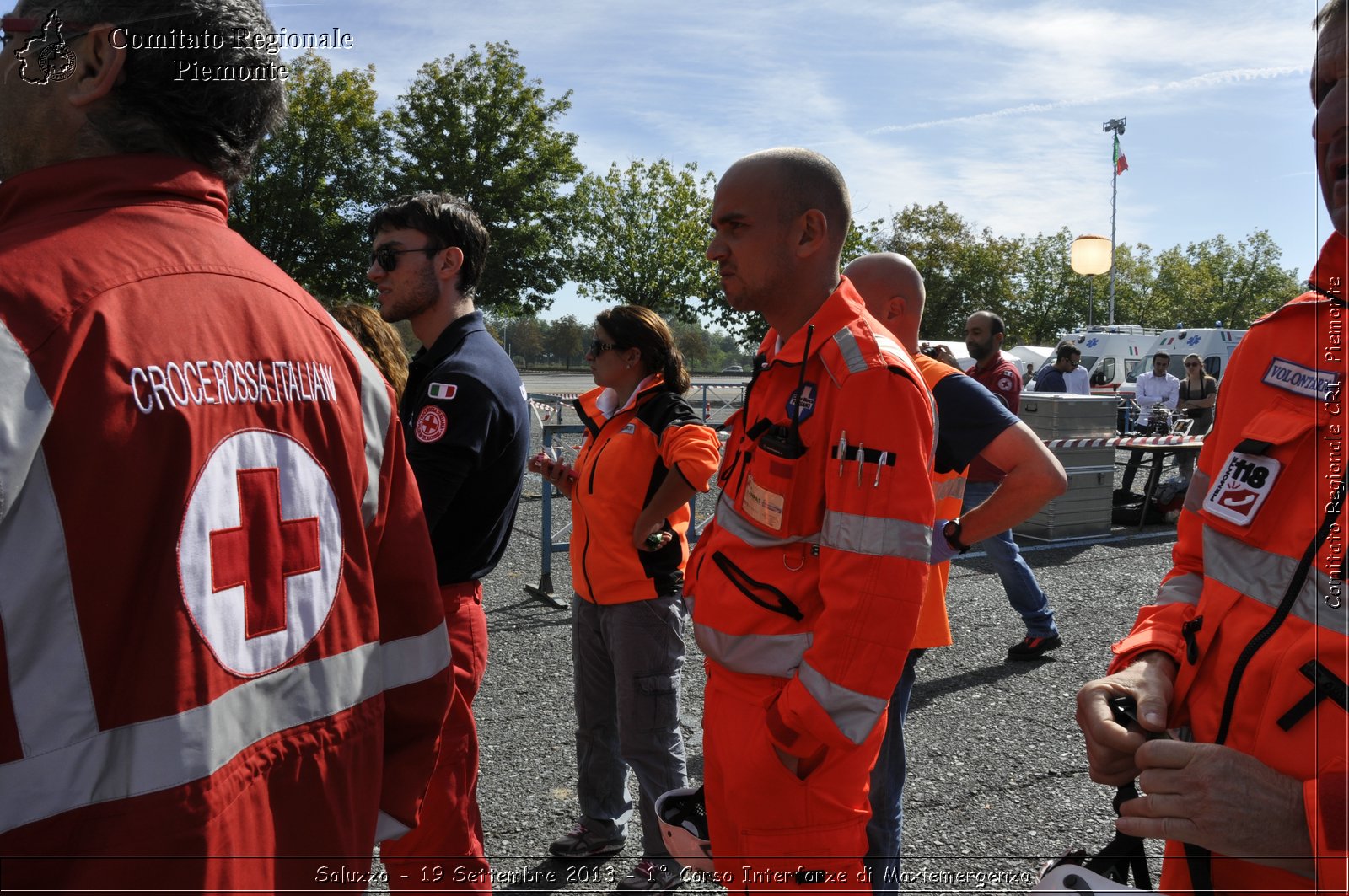 Saluzzo - 19 Settembre 2013 - 1 Corso Interforze di Maxiemergenza - Croce Rossa Italiana - Comitato Regionale del Piemonte