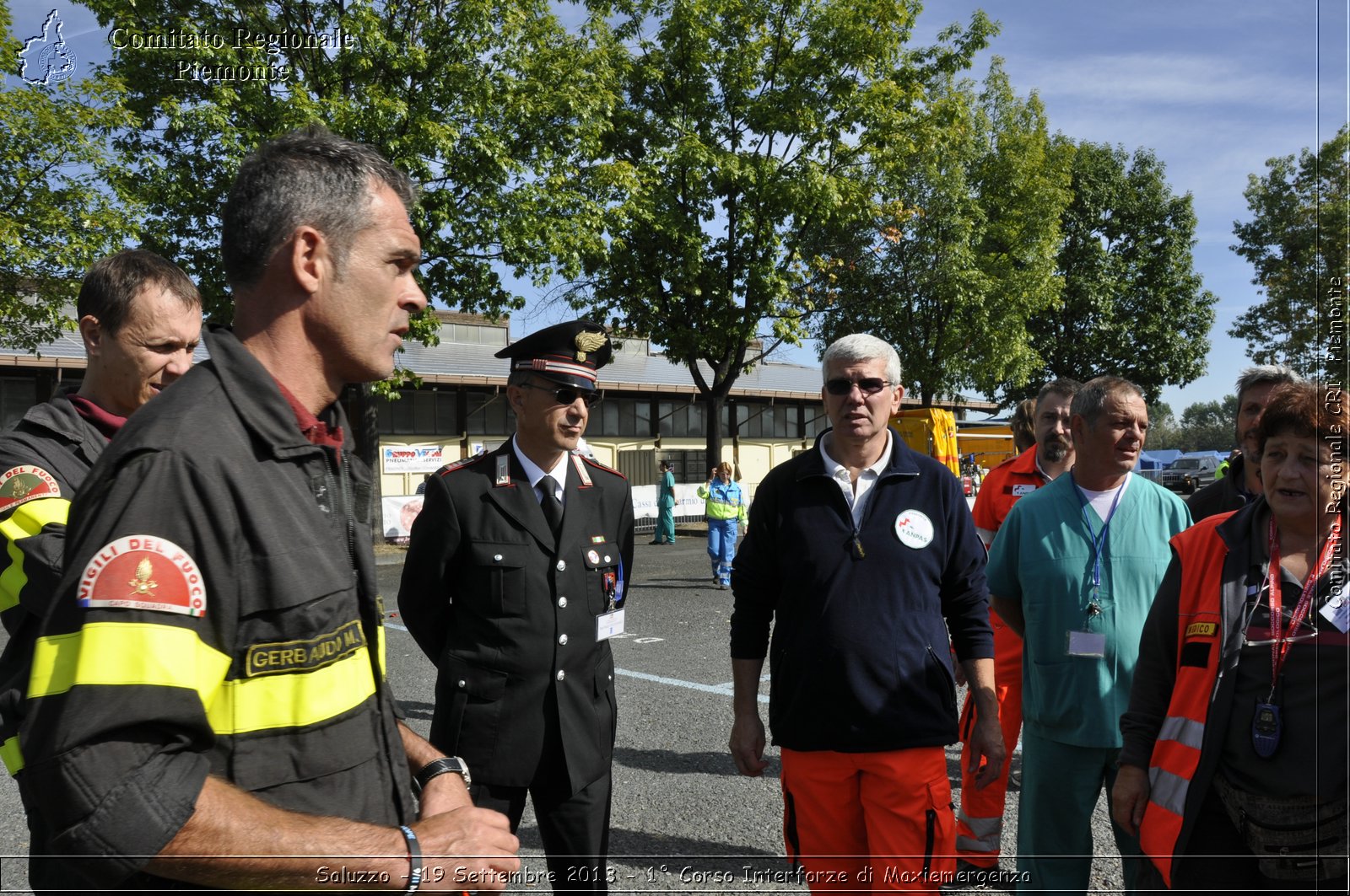 Saluzzo - 19 Settembre 2013 - 1 Corso Interforze di Maxiemergenza - Croce Rossa Italiana - Comitato Regionale del Piemonte