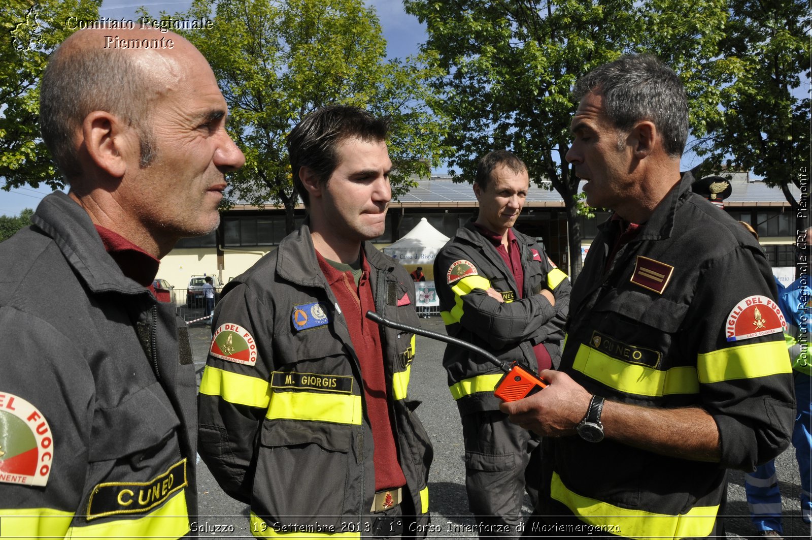 Saluzzo - 19 Settembre 2013 - 1 Corso Interforze di Maxiemergenza - Croce Rossa Italiana - Comitato Regionale del Piemonte