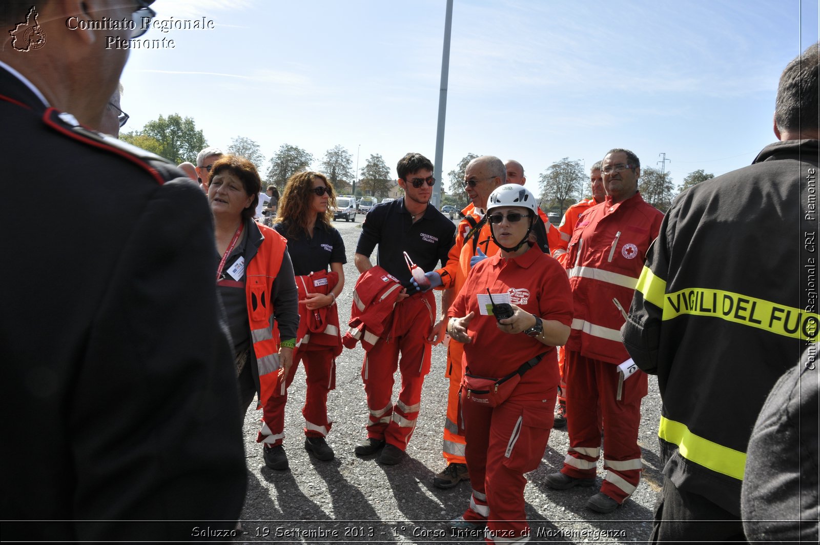 Saluzzo - 19 Settembre 2013 - 1 Corso Interforze di Maxiemergenza - Croce Rossa Italiana - Comitato Regionale del Piemonte