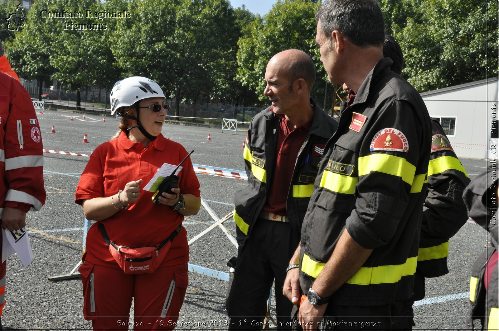 Saluzzo - 19 Settembre 2013 - 1 Corso Interforze di Maxiemergenza - Croce Rossa Italiana - Comitato Regionale del Piemonte