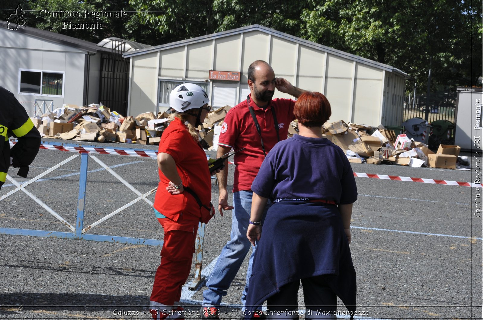 Saluzzo - 19 Settembre 2013 - 1 Corso Interforze di Maxiemergenza - Croce Rossa Italiana - Comitato Regionale del Piemonte