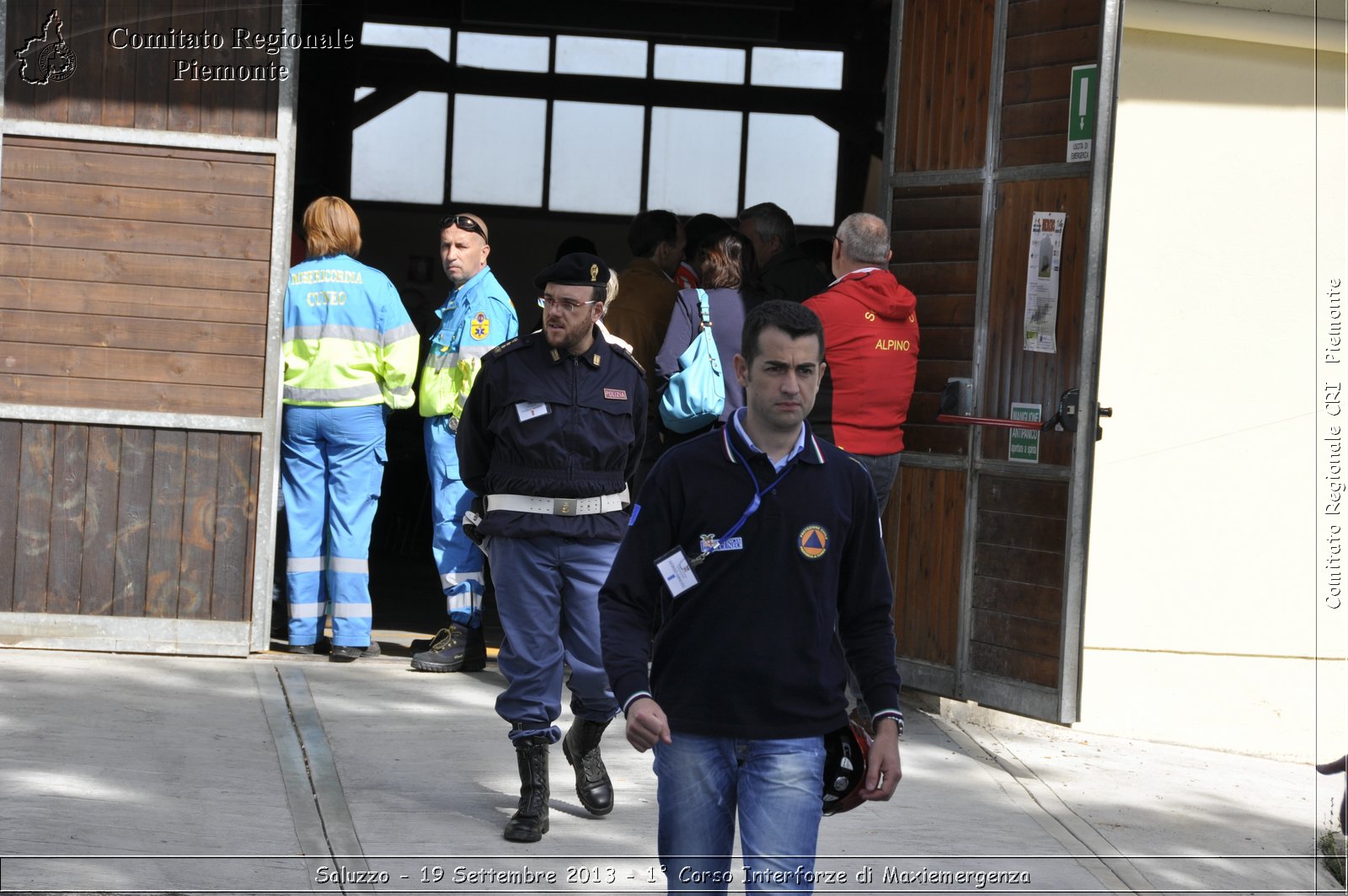 Saluzzo - 19 Settembre 2013 - 1 Corso Interforze di Maxiemergenza - Croce Rossa Italiana - Comitato Regionale del Piemonte